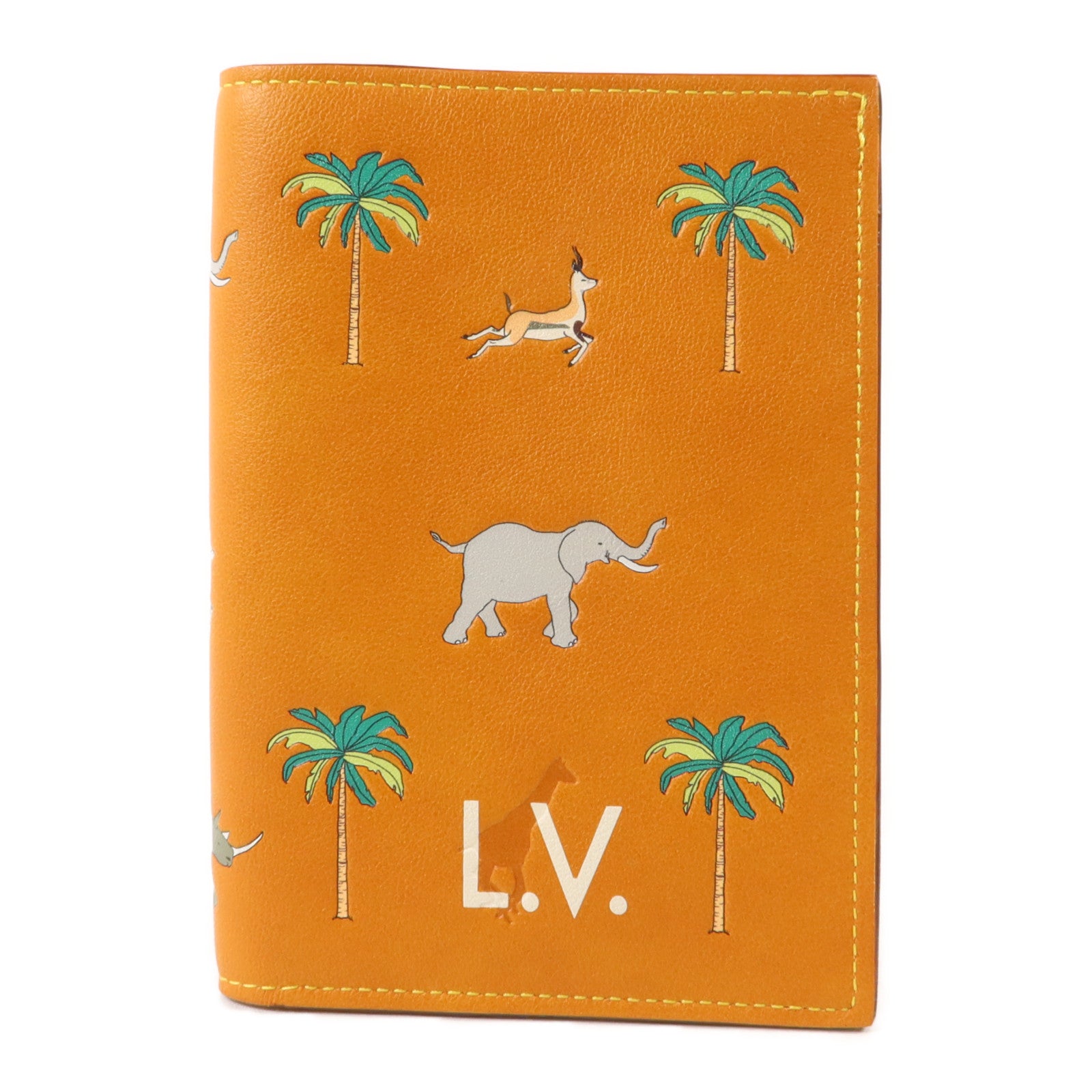 LOUIS VUITTON 牛皮皮革The Darjeeling Limited Passport Cover護照套