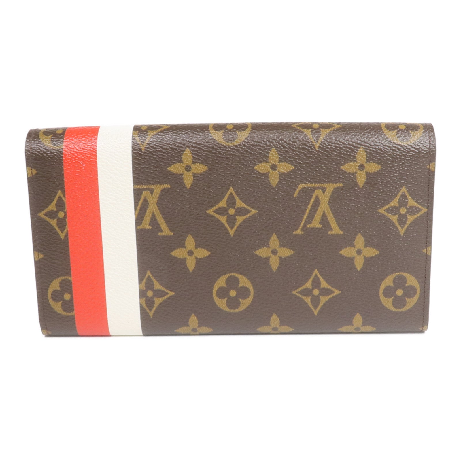 LOUIS VUITTON Monogram Groom Portefeuille Sarah金扣長錢包