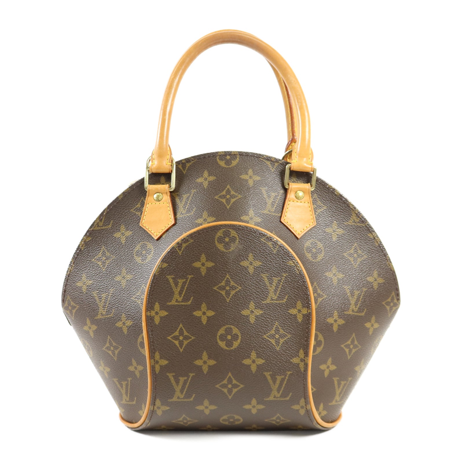 LOUIS VUITTON Monogram Elipse MM金扣手挽袋