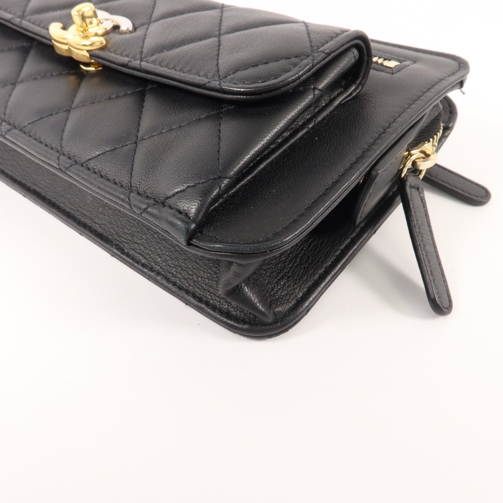 CHANEL 羊皮皮革Pouch Bag手拿包