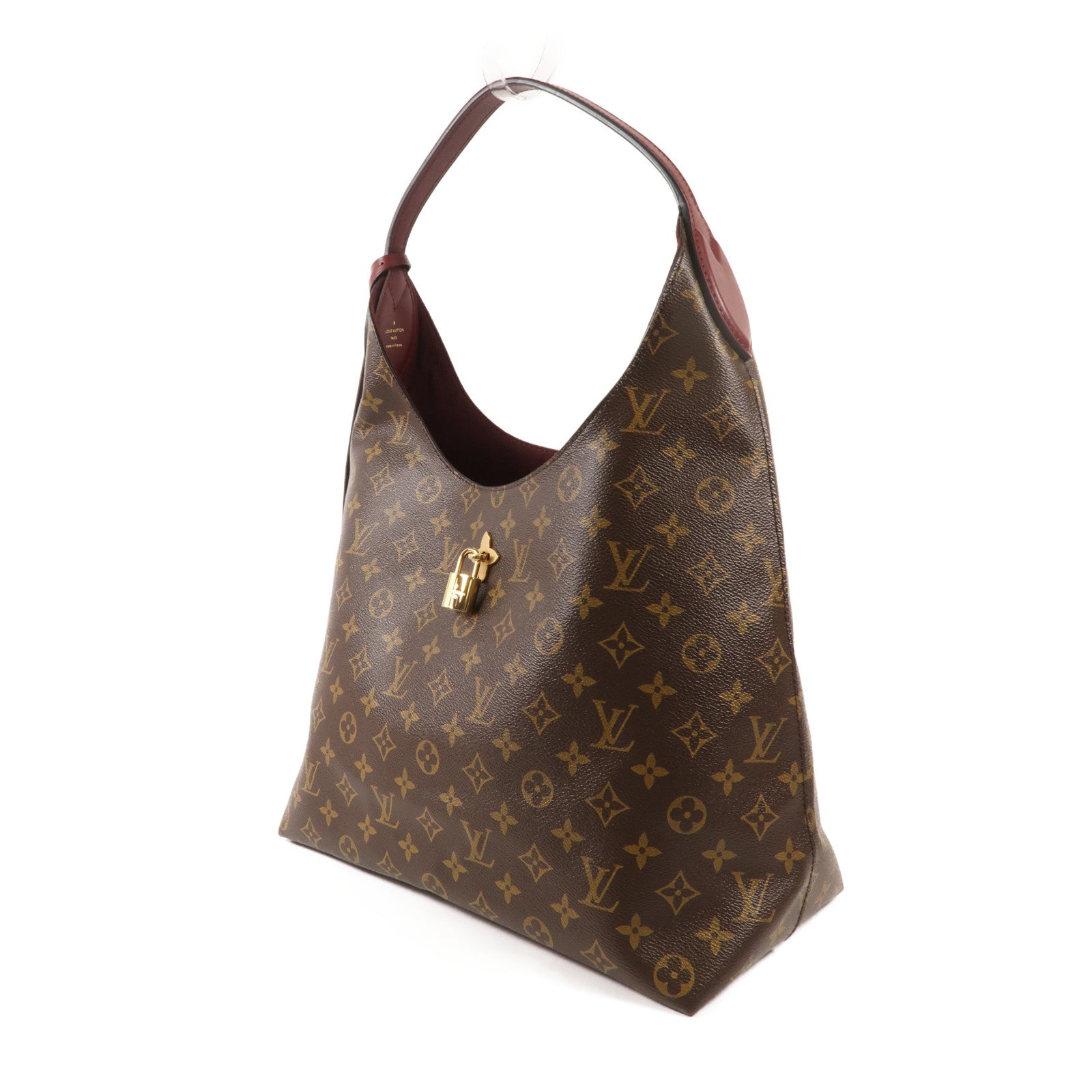 LOUIS VUITTON Monogram Flower Hobo金扣肩背袋