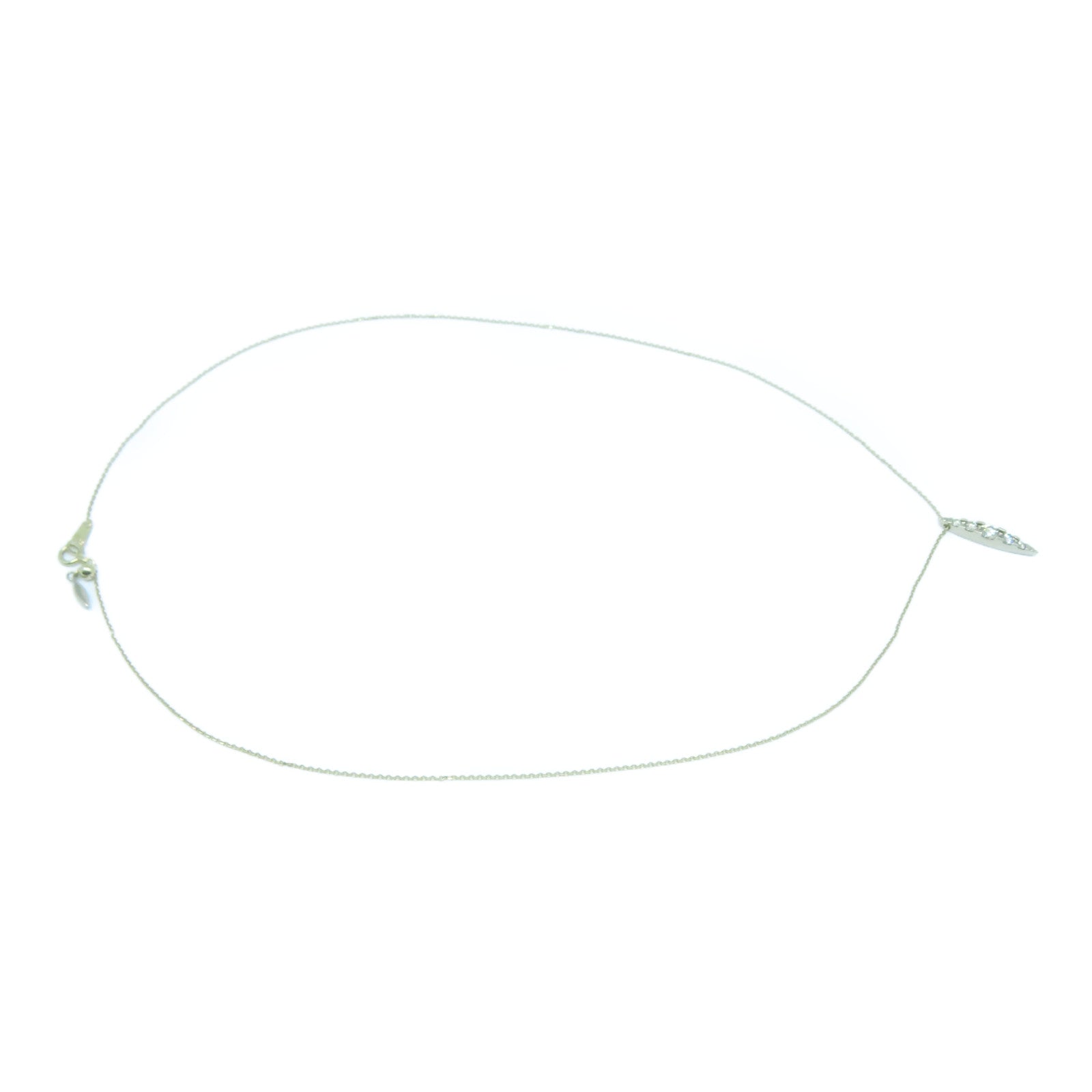 JEWELRY 【激減優惠】18K白金/黃金Diamond Necklace 0.14ct鑽石項鍊