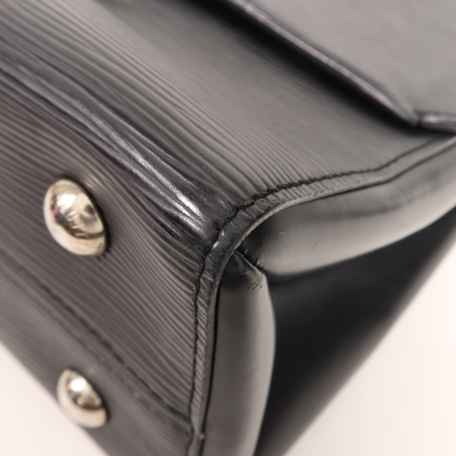 LOUIS VUITTON Epi Grenelle PM銀扣手挽肩背兩用袋