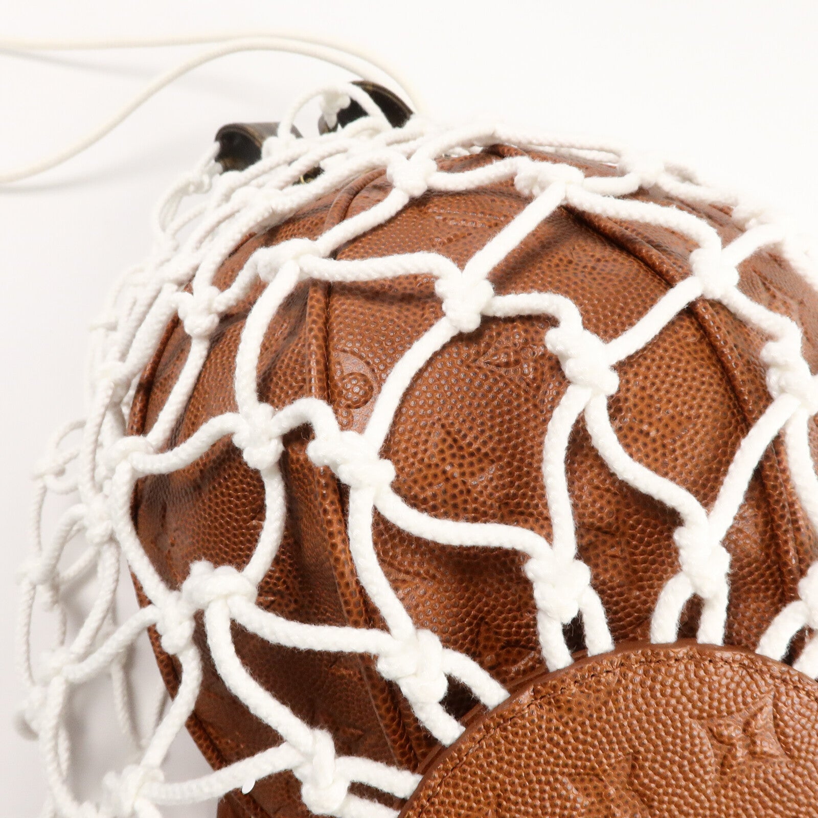 LOUIS VUITTON Monogram/牛皮皮革LV x NBA Ball in Basket Bag肩背袋