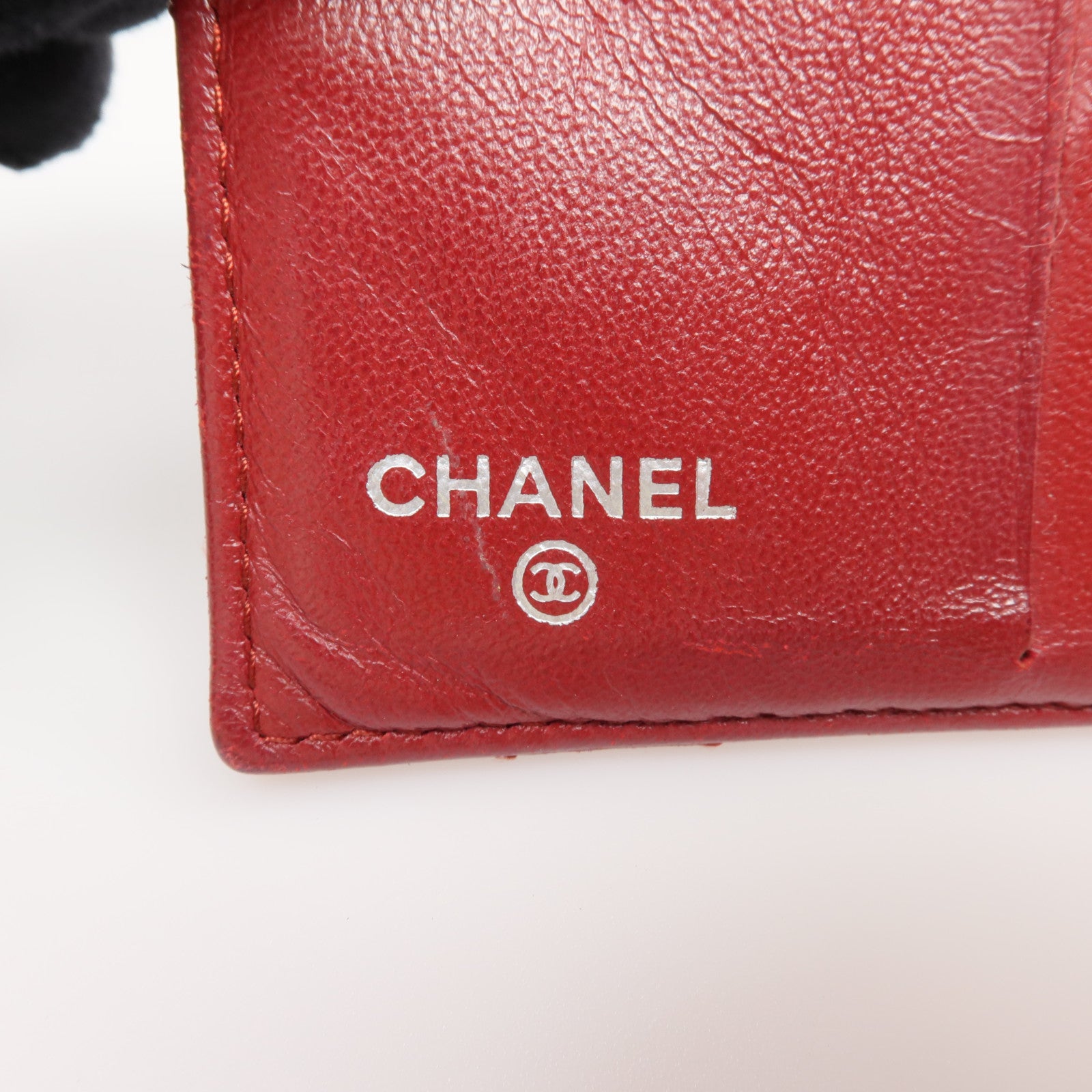 CHANEL 【激減優惠】羊皮皮革Wallet 銀扣錢包
