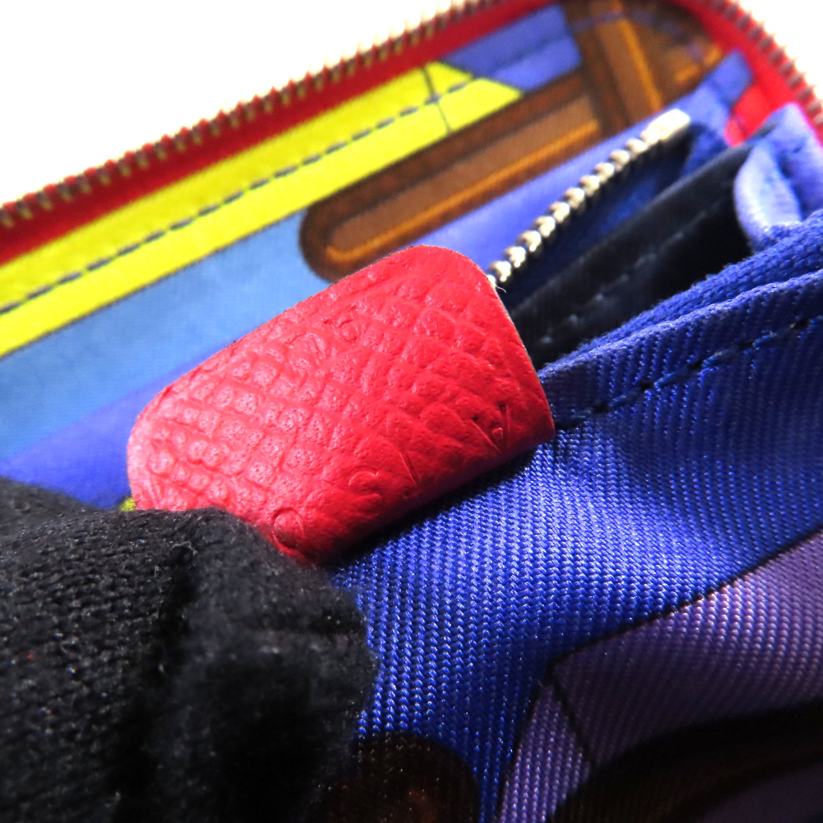 HERMES Epsom皮革Silk'In Compact Wallet銀扣拉鏈短錢包深粉紅色