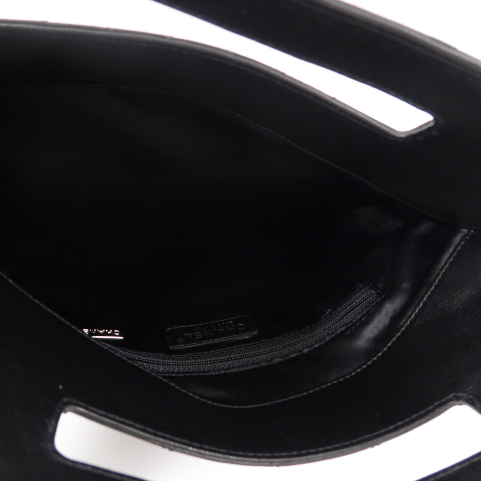 CHANEL 羊皮皮革Hamptons CC Fold-Over Clutch Bag手挽袋