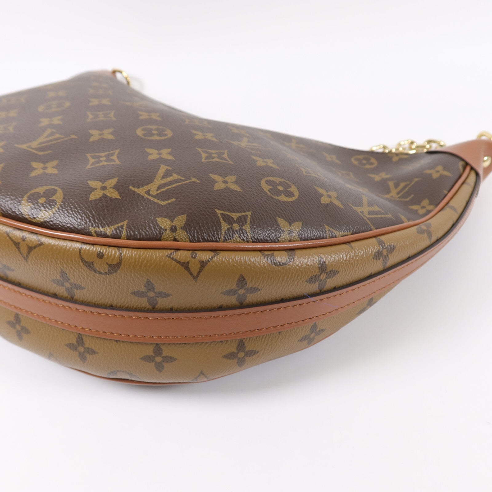 LOUIS VUITTON Monogram Reverse Loop Hobo手挽肩背兩用袋