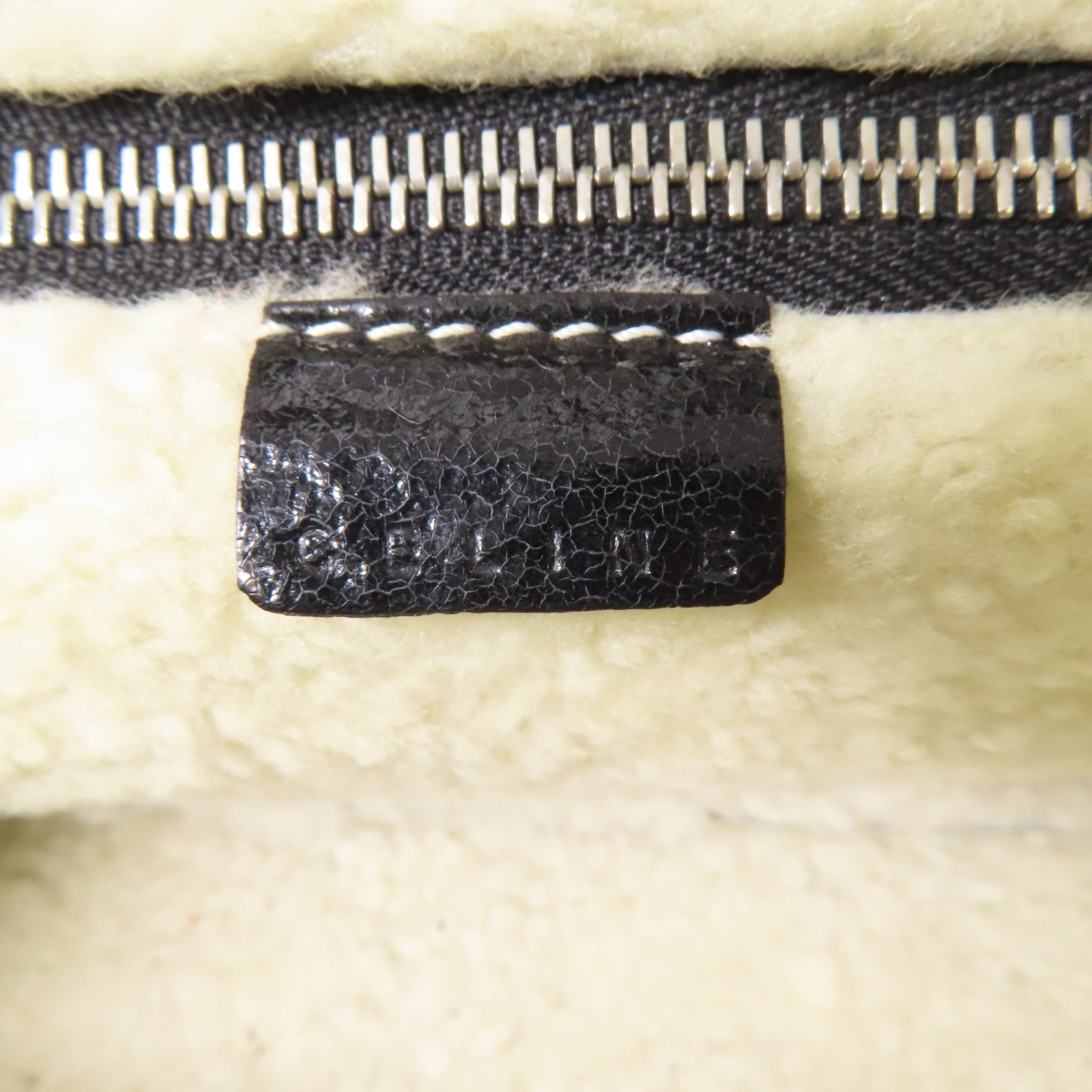 CELINE 【激減優惠】牛皮皮革Handbag銀扣手挽袋