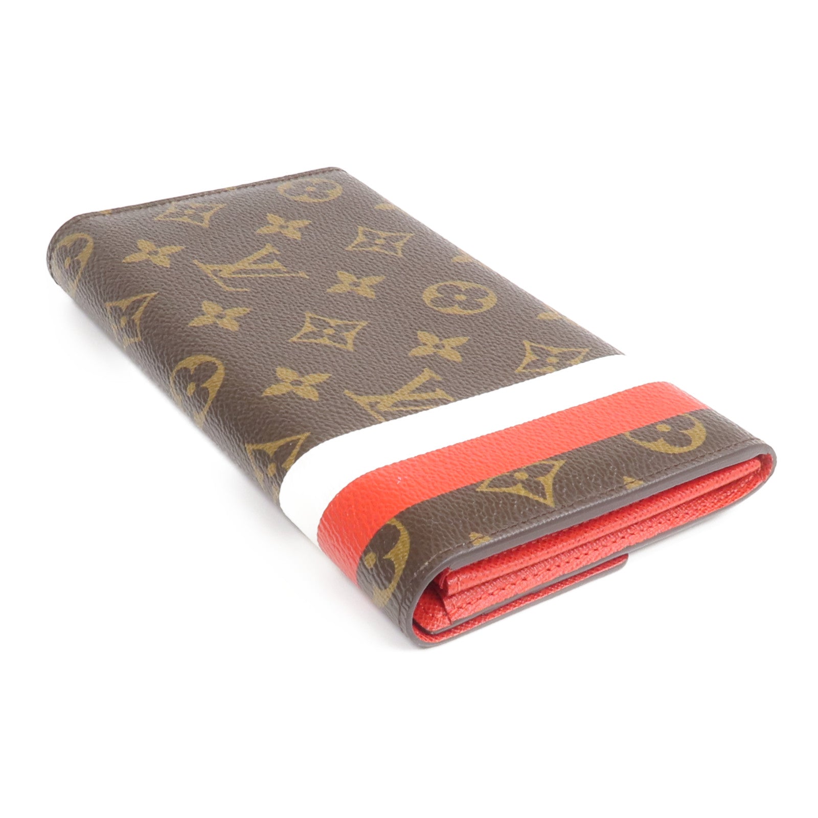 LOUIS VUITTON Monogram Groom Portefeuille Sarah金扣長錢包