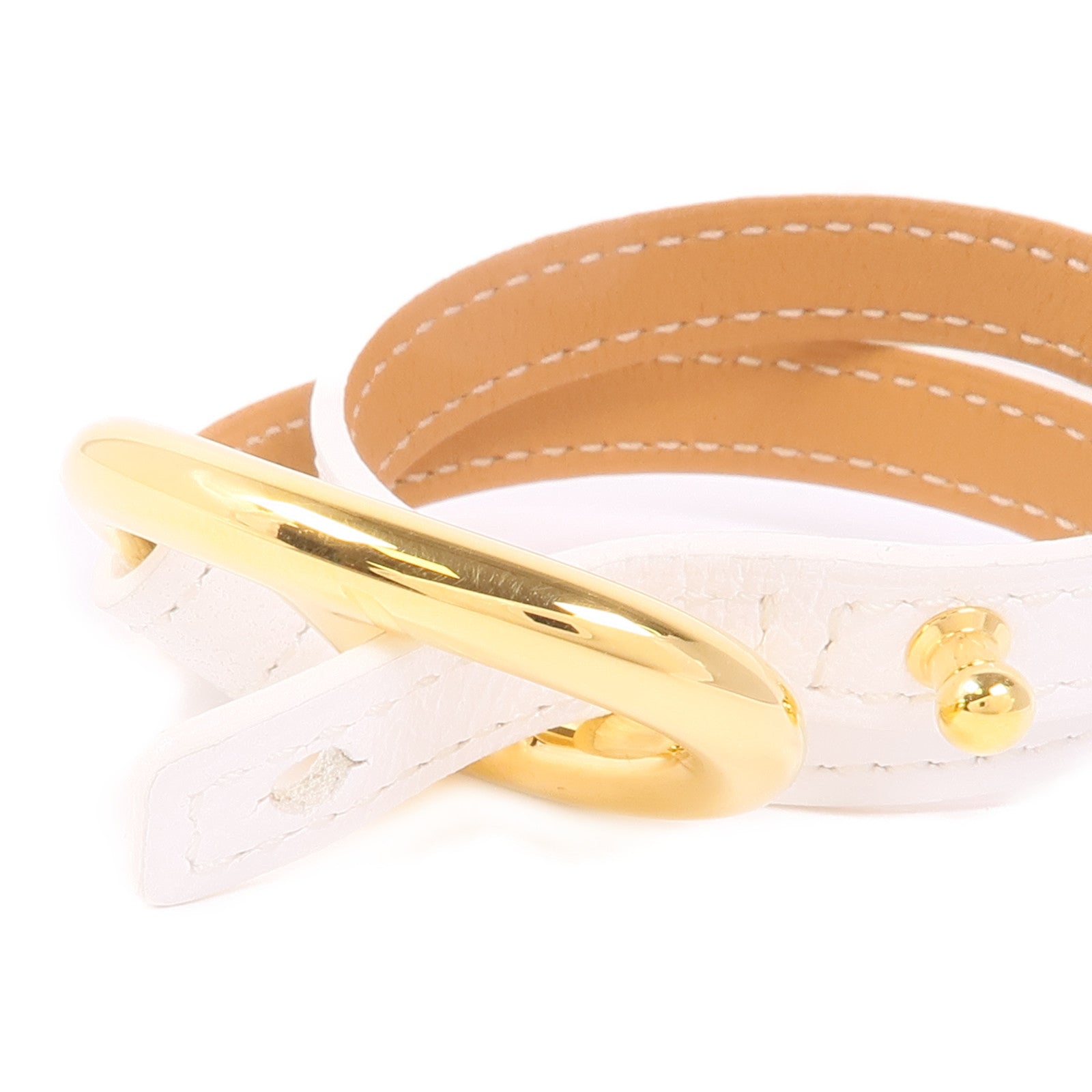 HERMES Epsom皮革Granville Double Tour金扣手帶