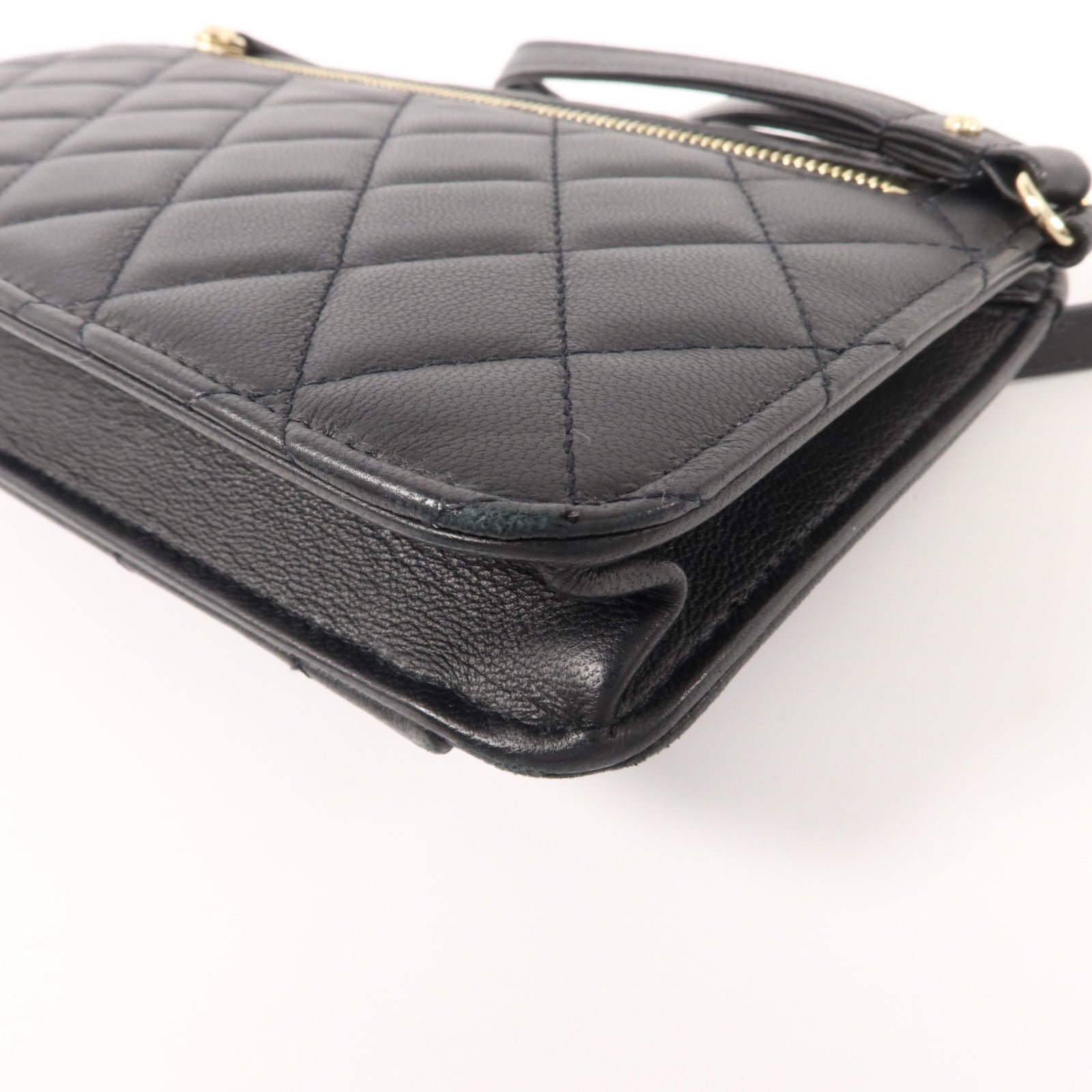 CHANEL 羊皮皮革Pouch Bag手拿包