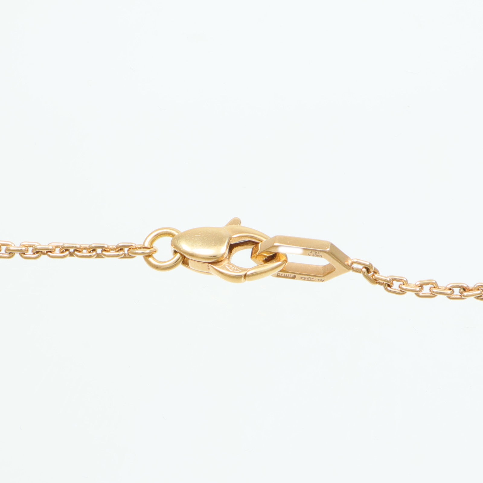 BVLGARI 18K玫瑰金Serpenti Seduttori Necklace孔雀石/鑽石項鍊