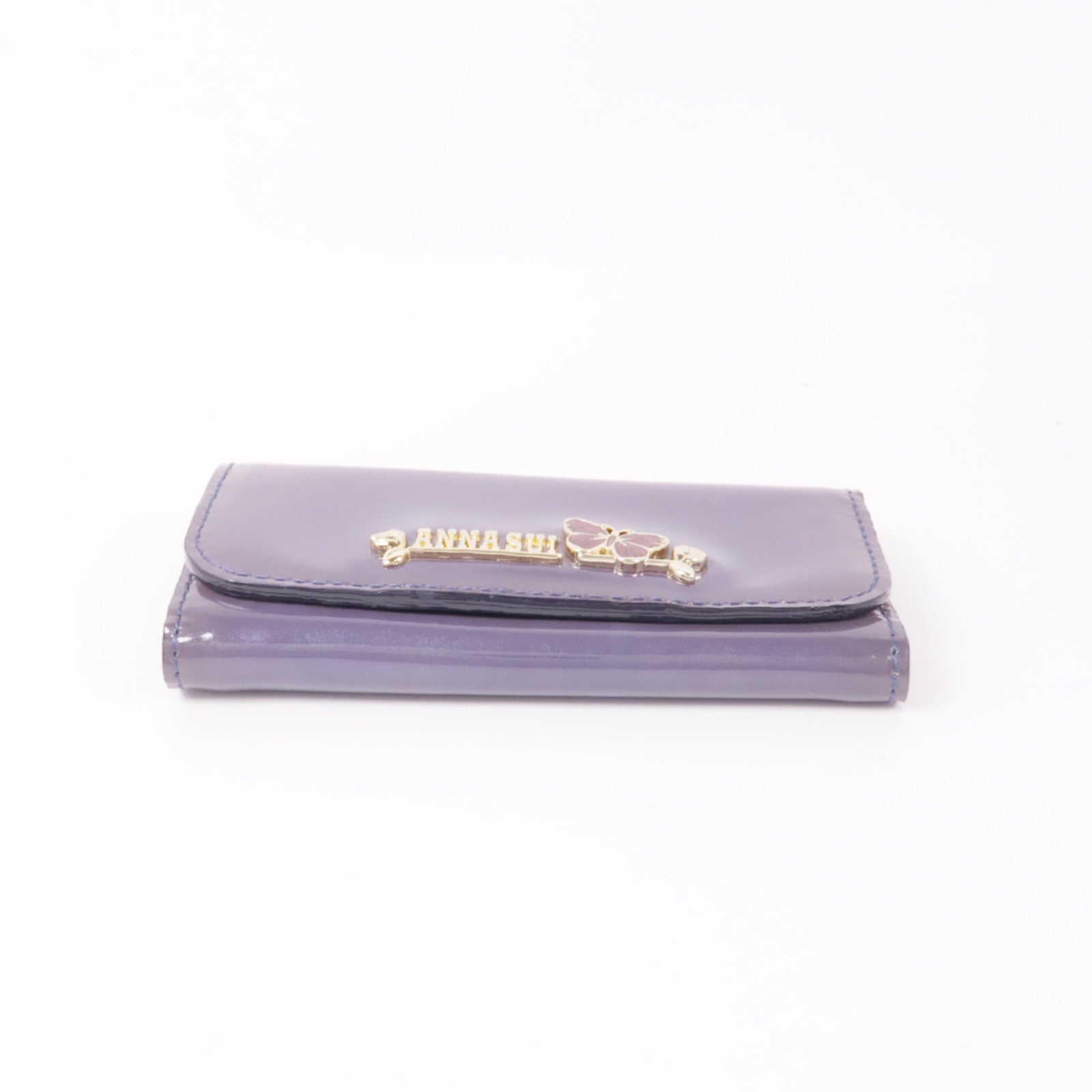 ANNA SUI 漆皮皮革Key Holder金扣鎖匙包