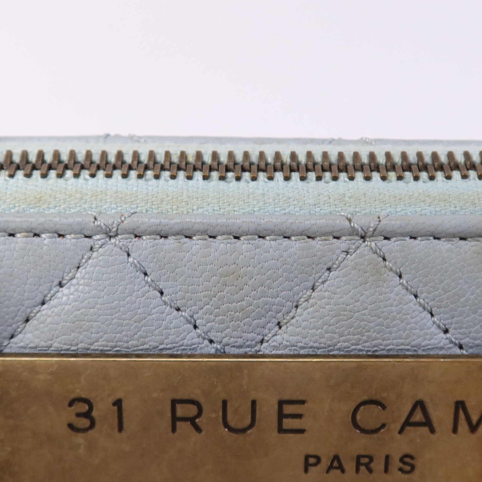 CHANEL 皮革Rita Dome Bag金扣鏈帶肩背袋