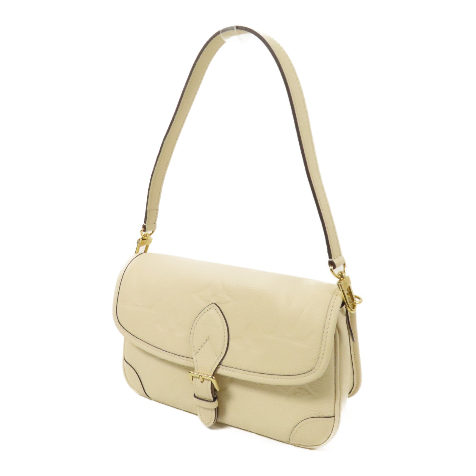LOUIS VUITTON Monogram Empreinte Diane金扣手挽肩背兩用袋