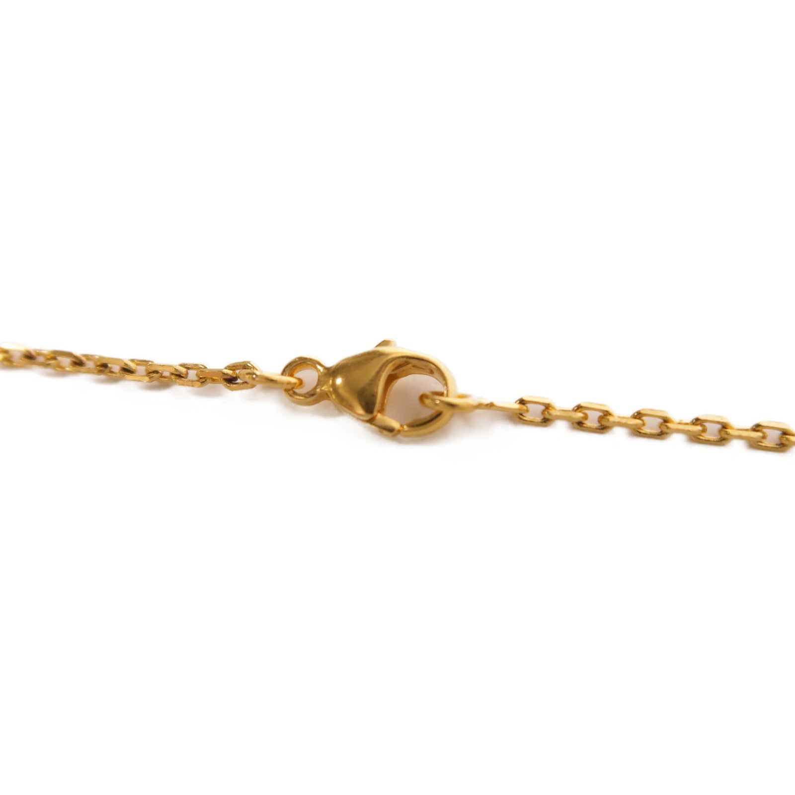 HERMES 金屬/琺瑯Mini POP H Necklace金扣項鏈Chai