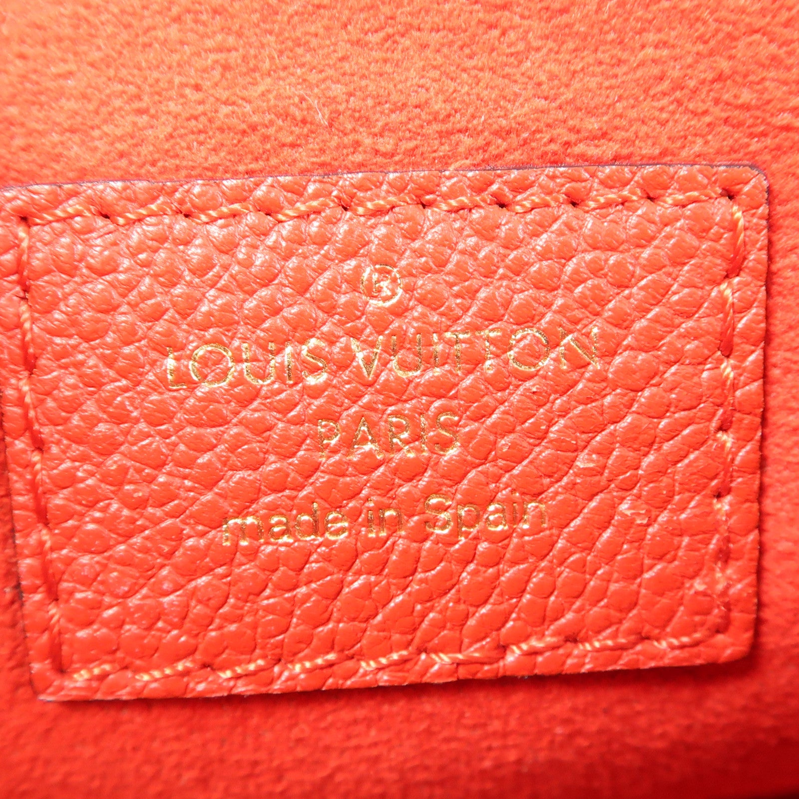 LOUIS VUITTON GHW Saint Placide Shoulder Bag M43713 Monogram Brown/Red