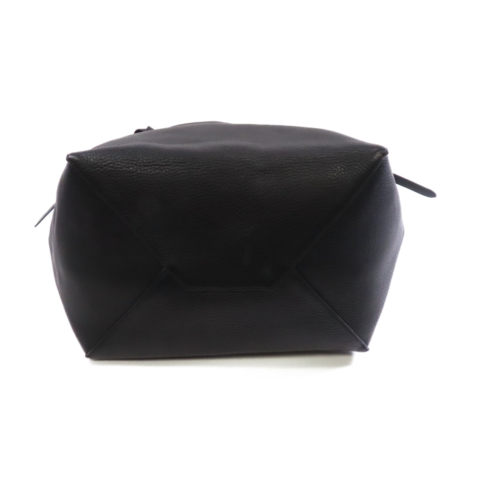 CELINE 牛皮皮革Tote Bag金扣手挽袋黑色