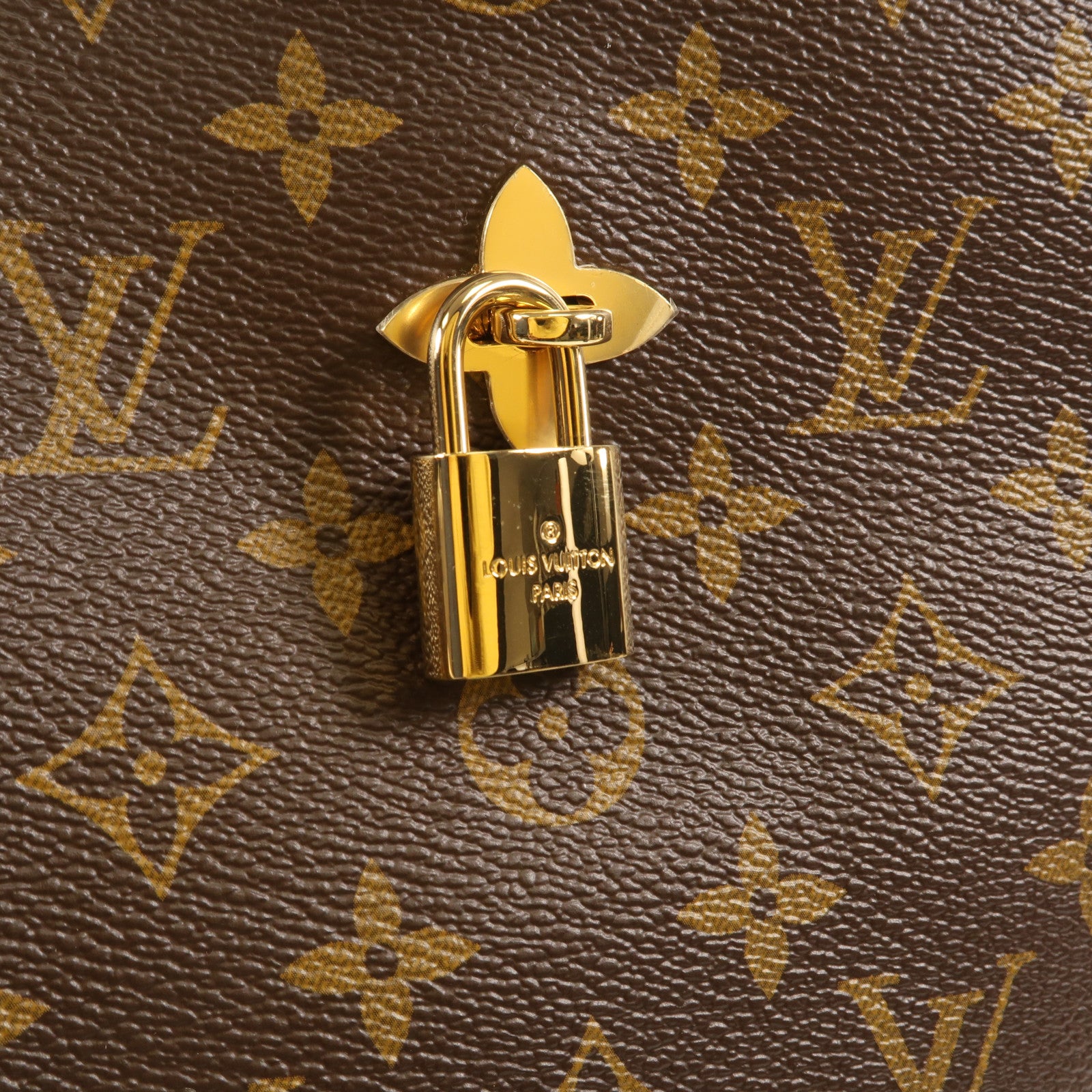 LOUIS VUITTON Monogram Flower Hobo金扣肩背袋