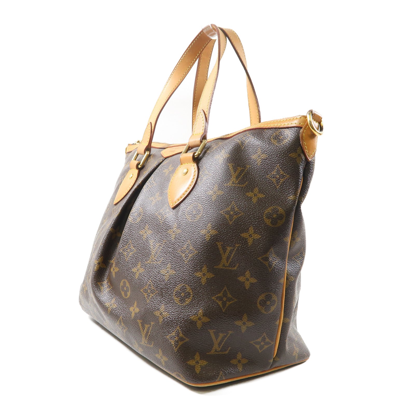 LOUIS VUITTON 【激減優惠】Monogram Palermo PM金扣手挽肩背兩用袋啡色