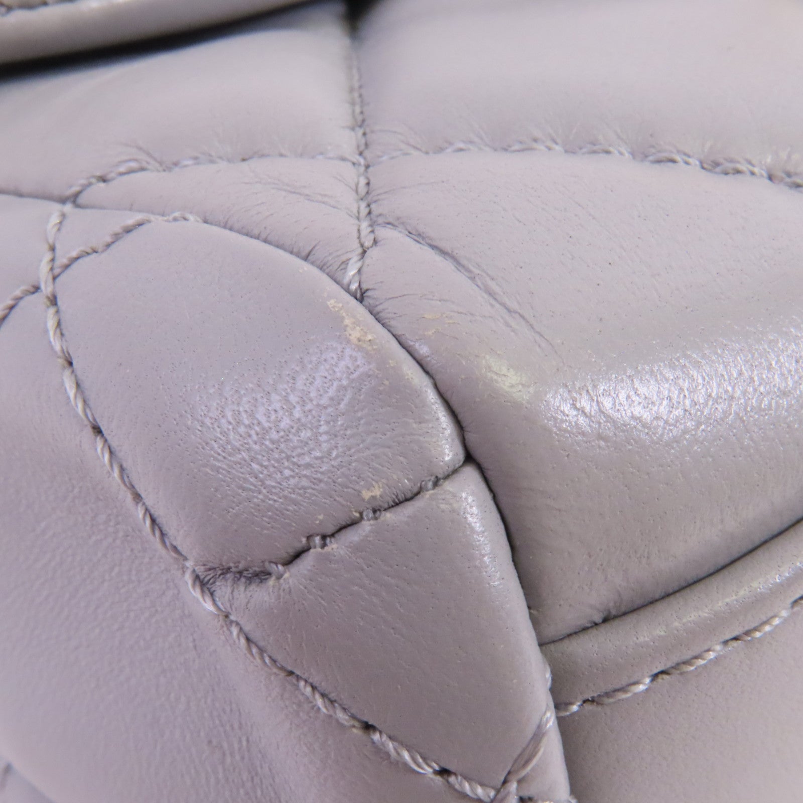 CHANEL 羊皮皮革Chain Shoulder金扣鏈帶肩背袋