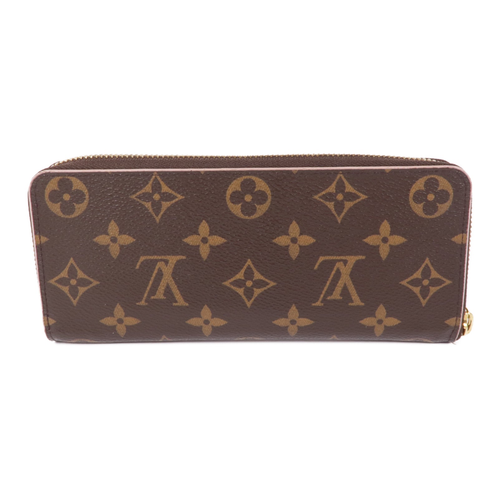 LOUIS VUITTON Monogram Clemence金扣長錢包