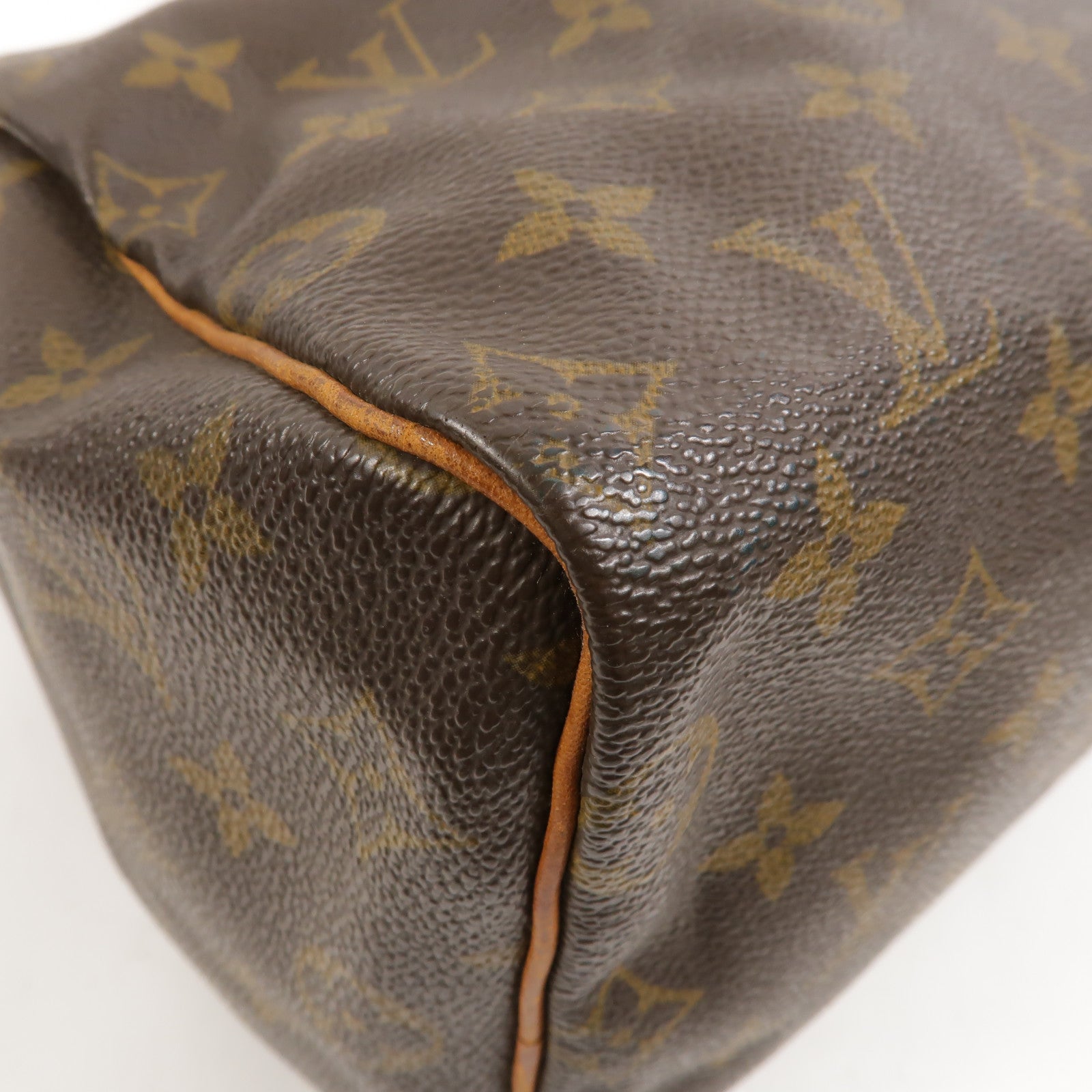 LOUIS VUITTON Monogram Speedy 25金扣手挽袋