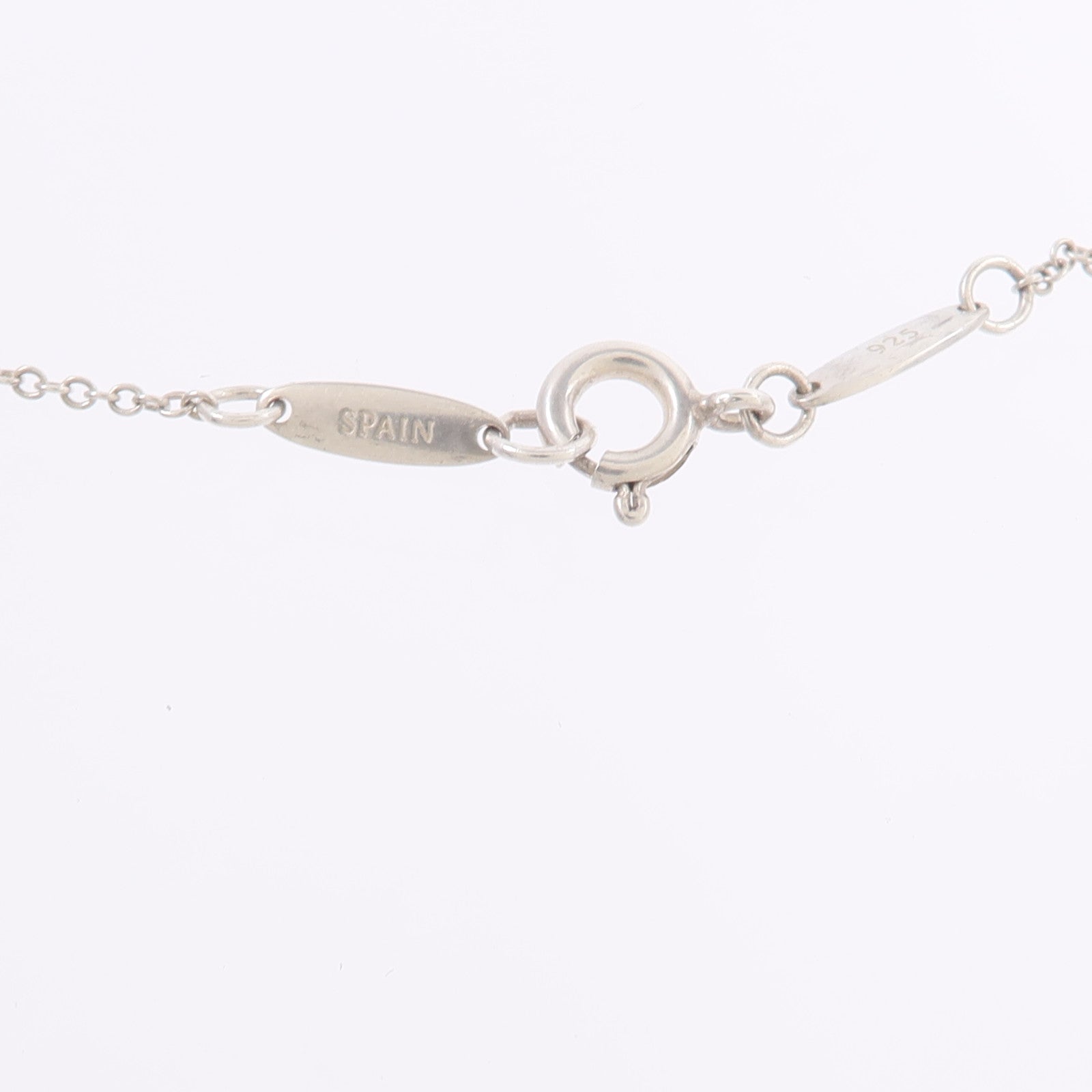 TIFFANY＆CO 925純銀Elsa Peretti Open Heart項鍊