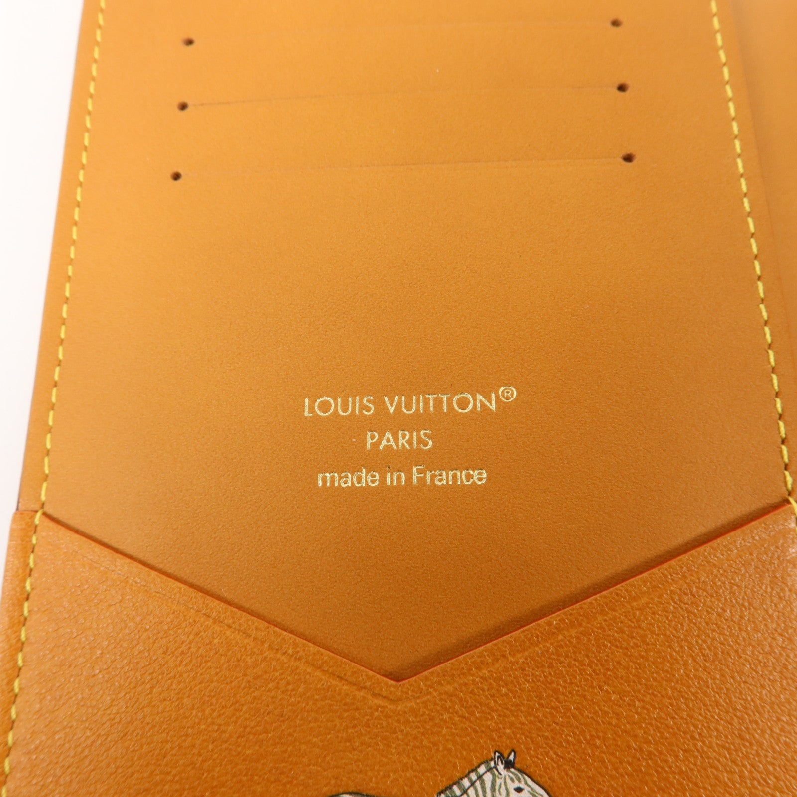 LOUIS VUITTON 牛皮皮革The Darjeeling Limited Passport Cover護照套