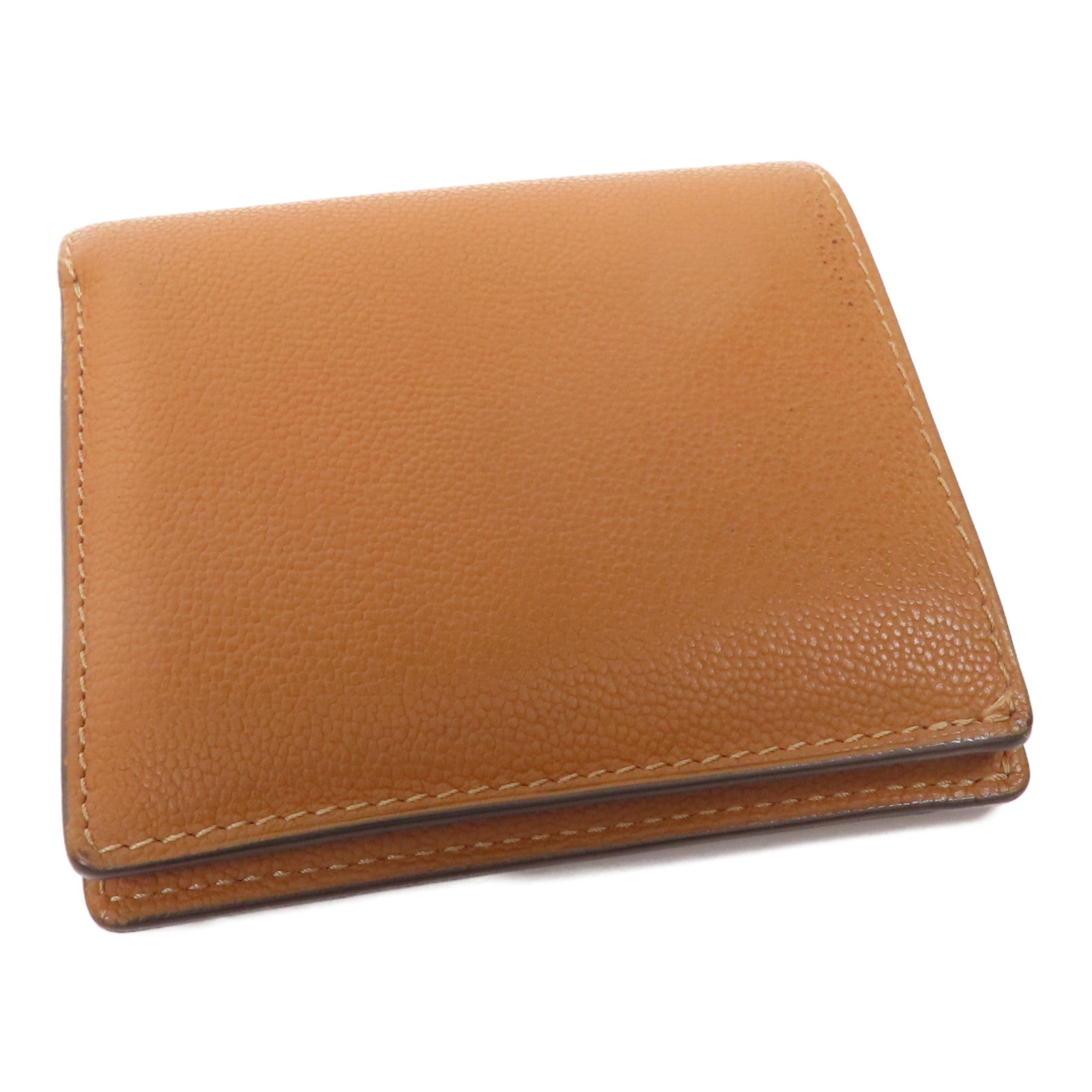 Delvaux 牛皮皮革Mini Livre Wallet錢包