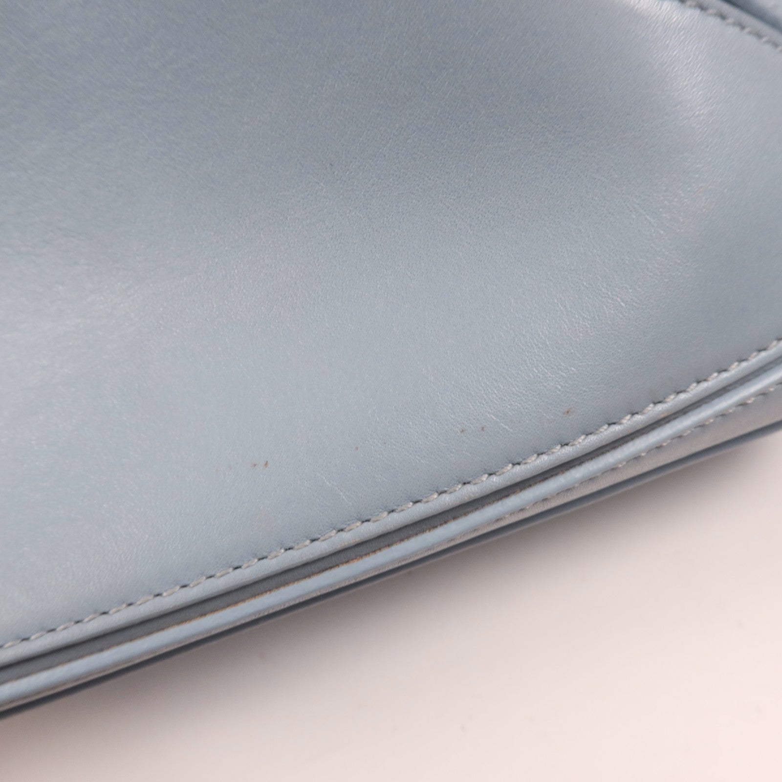 LOEWE 牛皮皮革Small Puzzle銀扣手挽肩背兩用袋