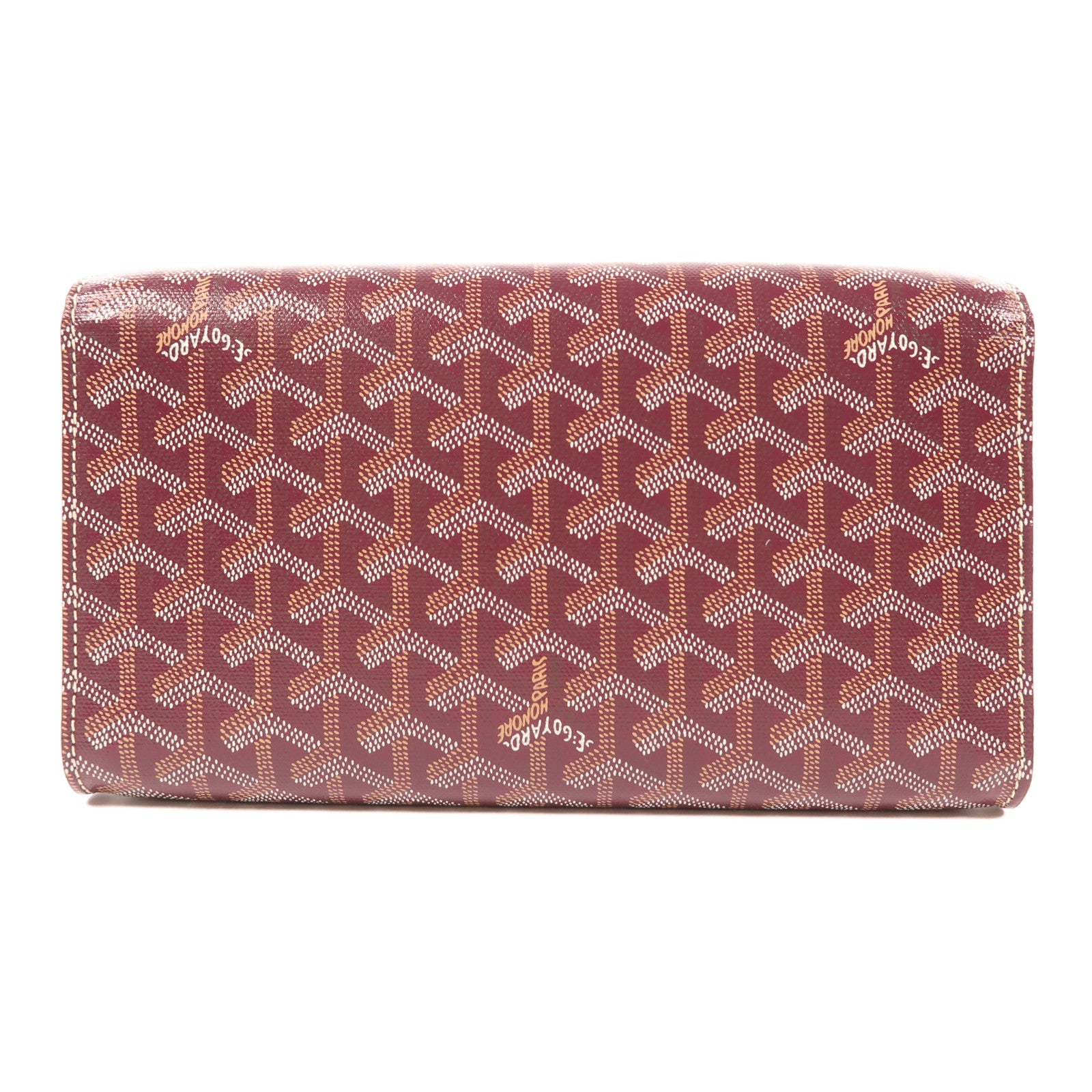 GOYARD 【激減優惠】塗層帆布Monte Carlo銀扣肩背袋