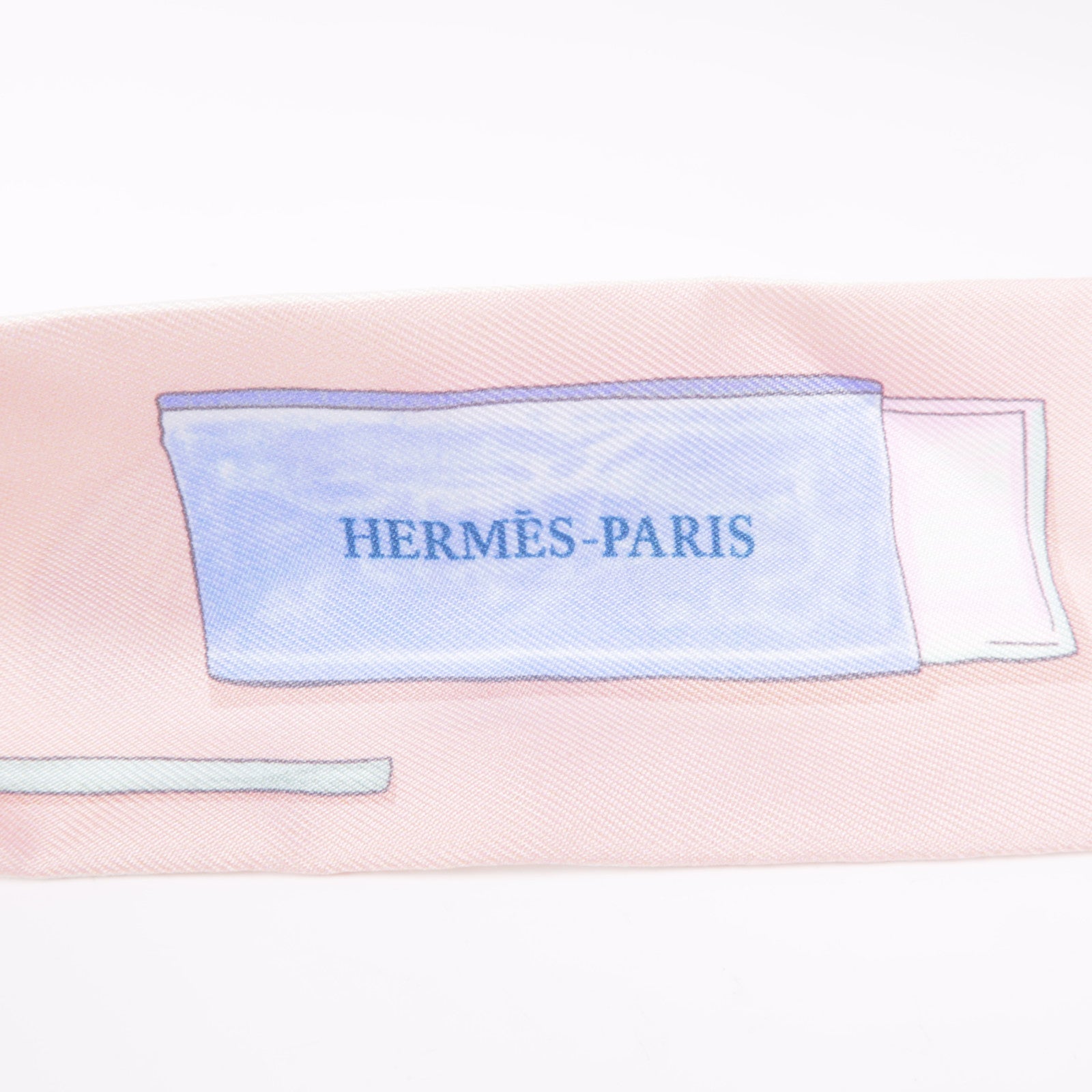HERMES 絲質Twilly絲巾