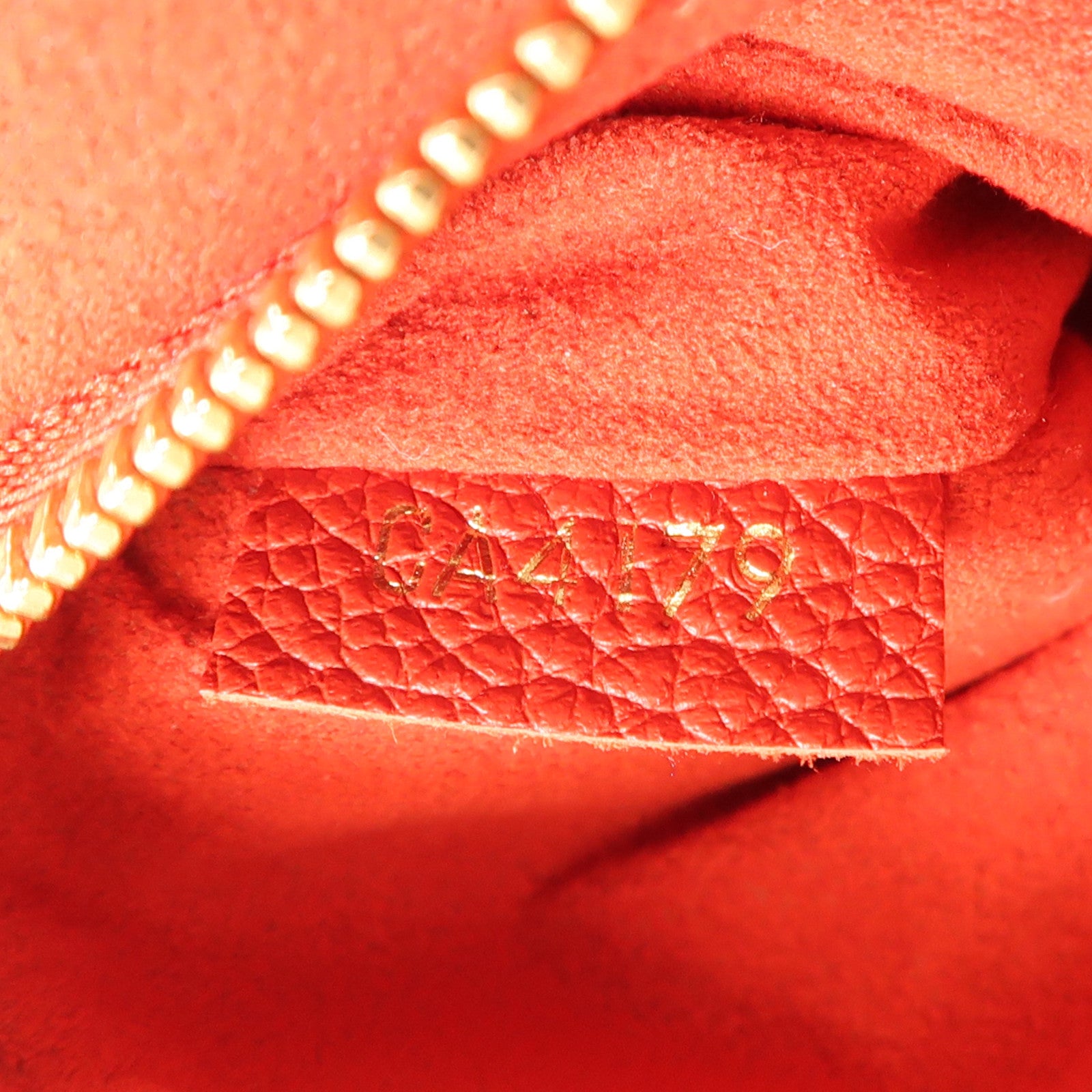 LOUIS VUITTON GHW Saint Placide Shoulder Bag M43713 Monogram Brown/Red