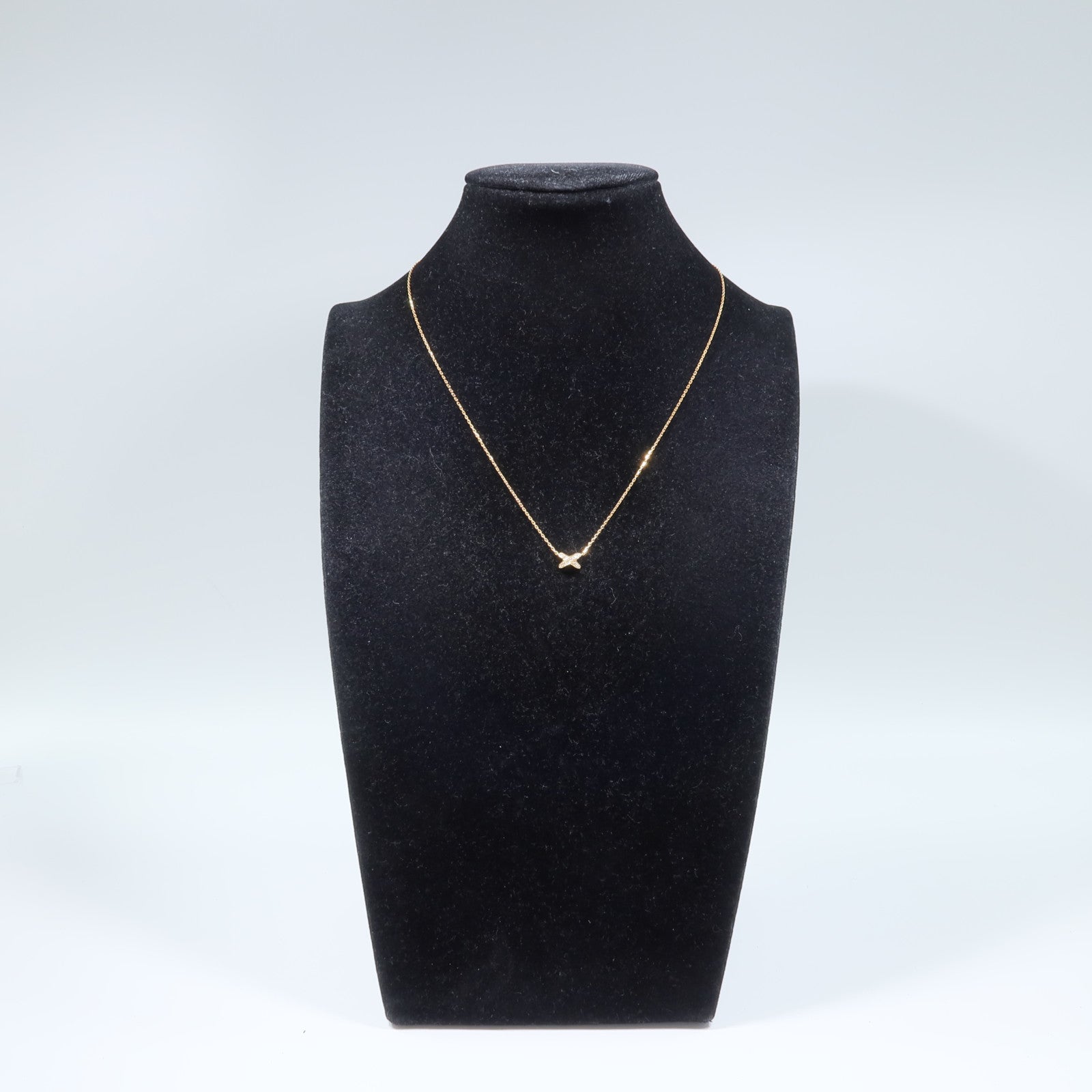 Chaumet 18K玫瑰金Jeux De Liens Necklace鑽石項鍊