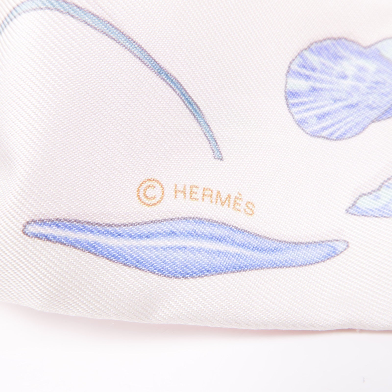 HERMES 絲質Twilly絲巾