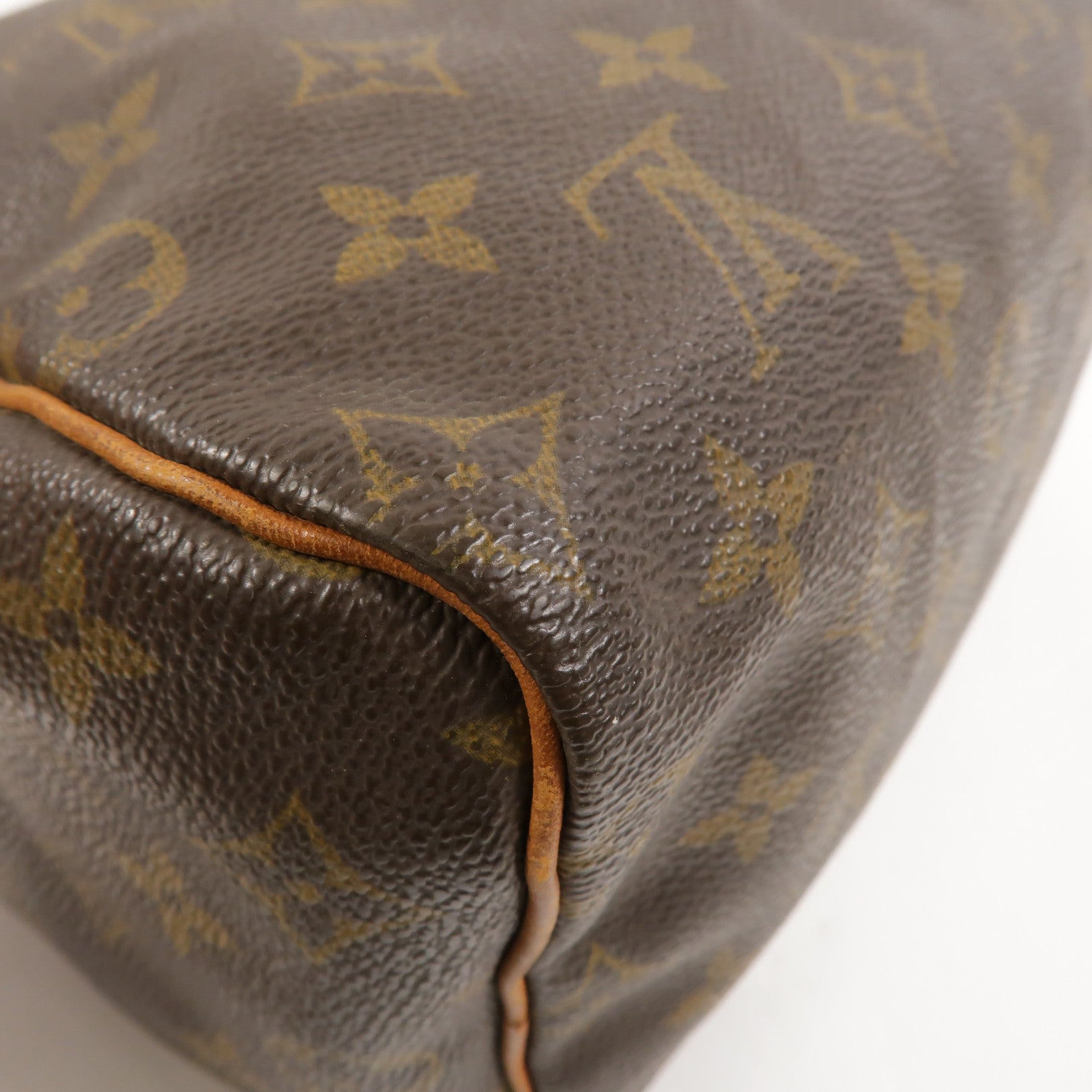 LOUIS VUITTON Monogram Speedy 25金扣手挽袋