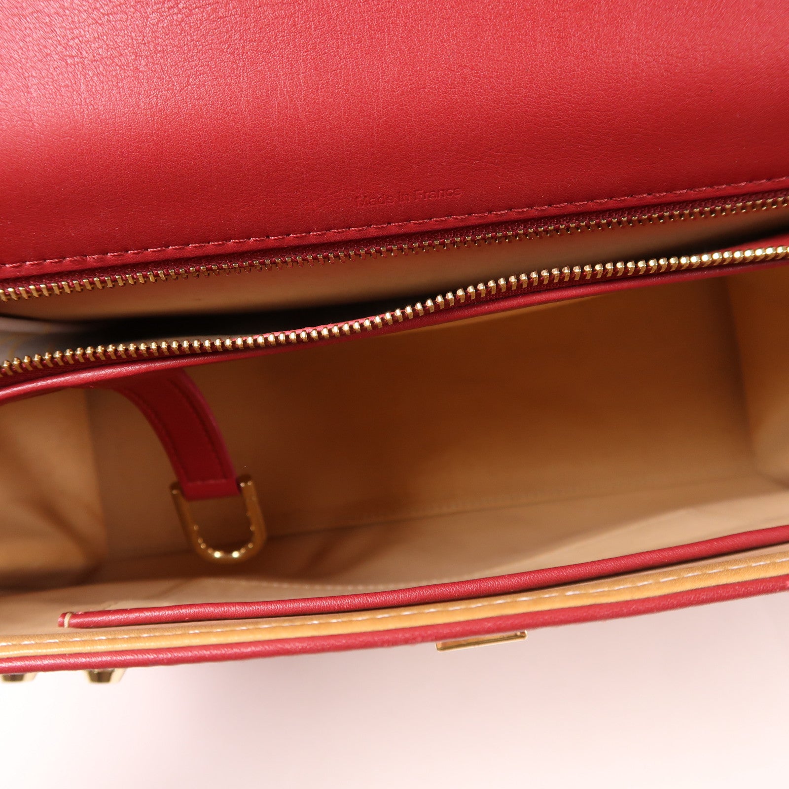 SELECTION 牛皮皮革Shoulder Bag金扣手挽肩背兩用袋