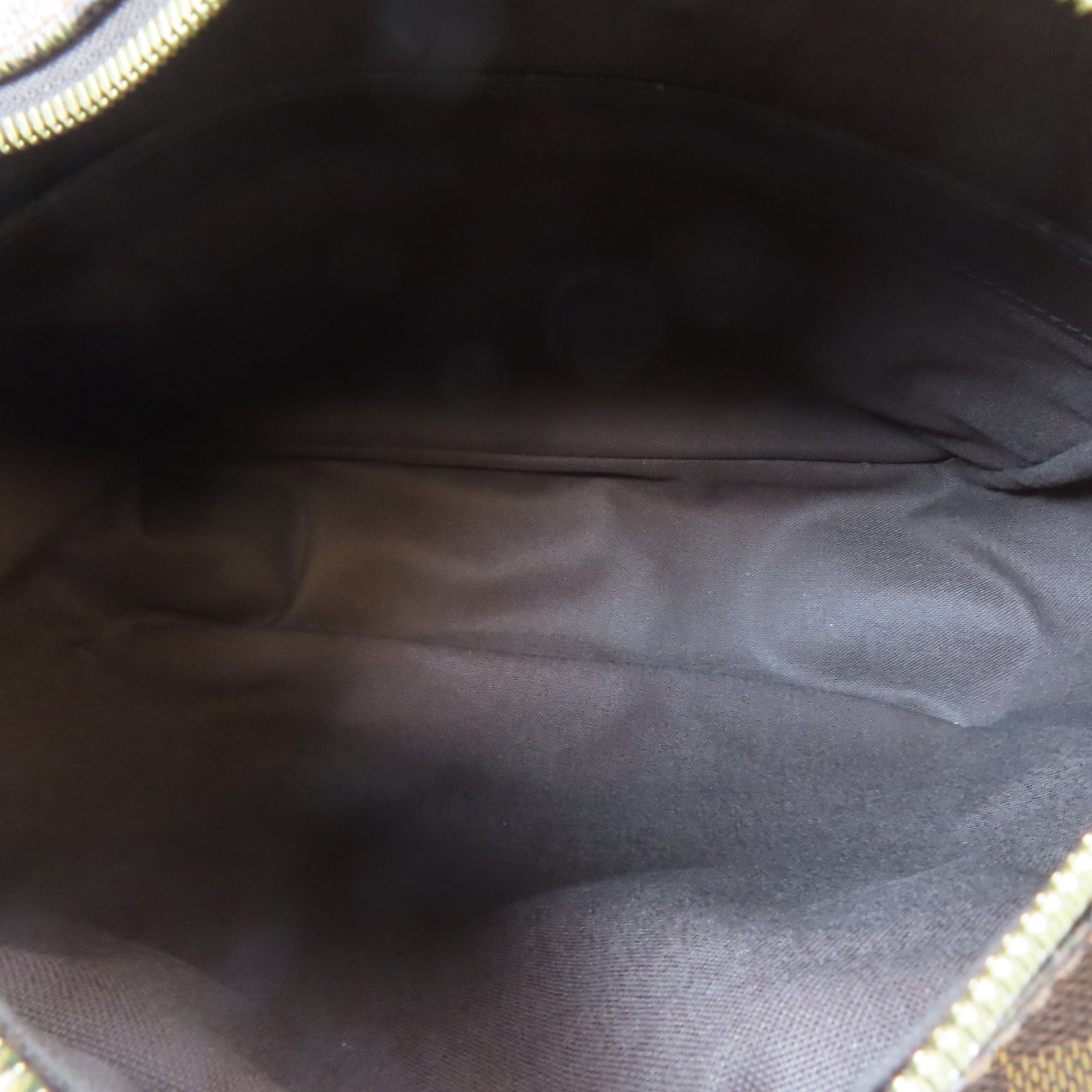 LOUIS VUITTON Damier Naviglio金扣肩背袋啡色