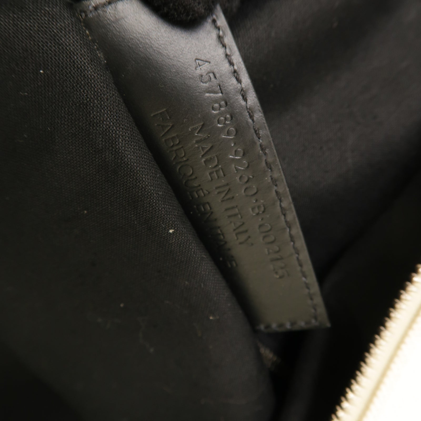 BALENCIAGA 【激減優惠】帆布Large Tote Bag銀扣肩背袋白色/黑色