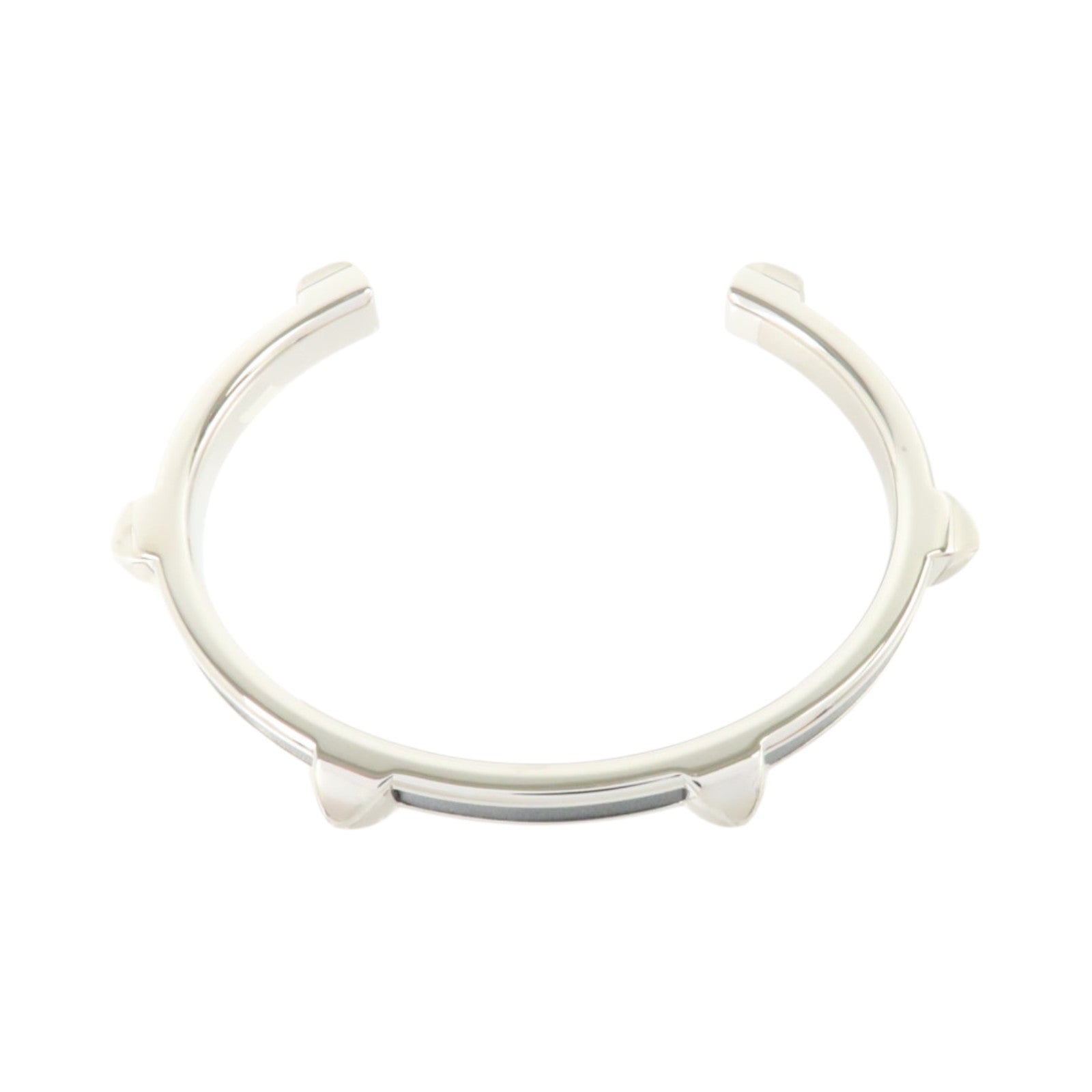 HERMES Box皮革/金屬Athena Bracelet手鏈