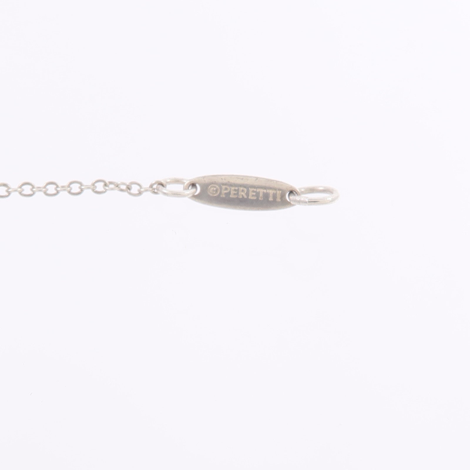TIFFANY＆CO 925純銀Elsa Peretti Open Heart項鍊