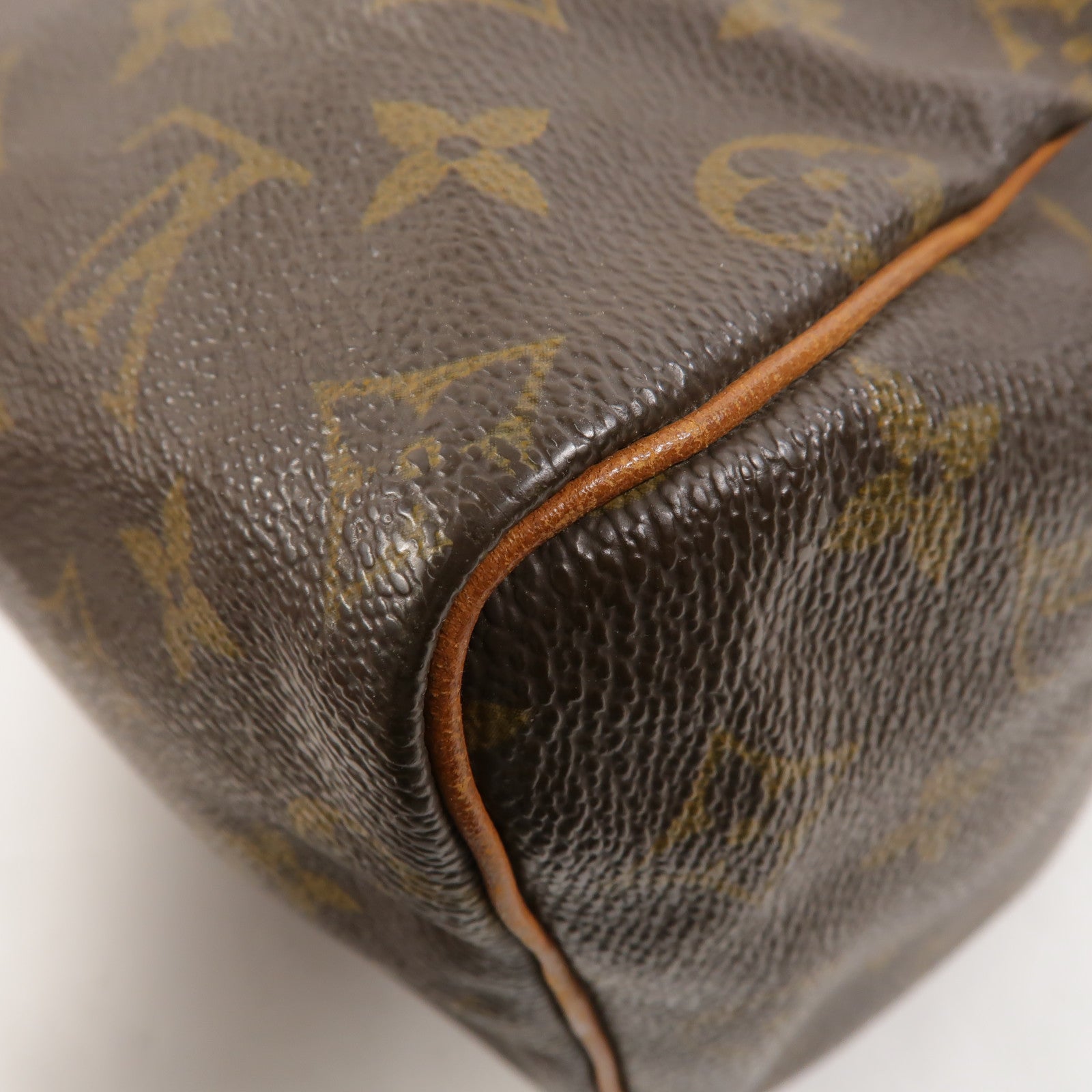 LOUIS VUITTON Monogram Speedy 25金扣手挽袋