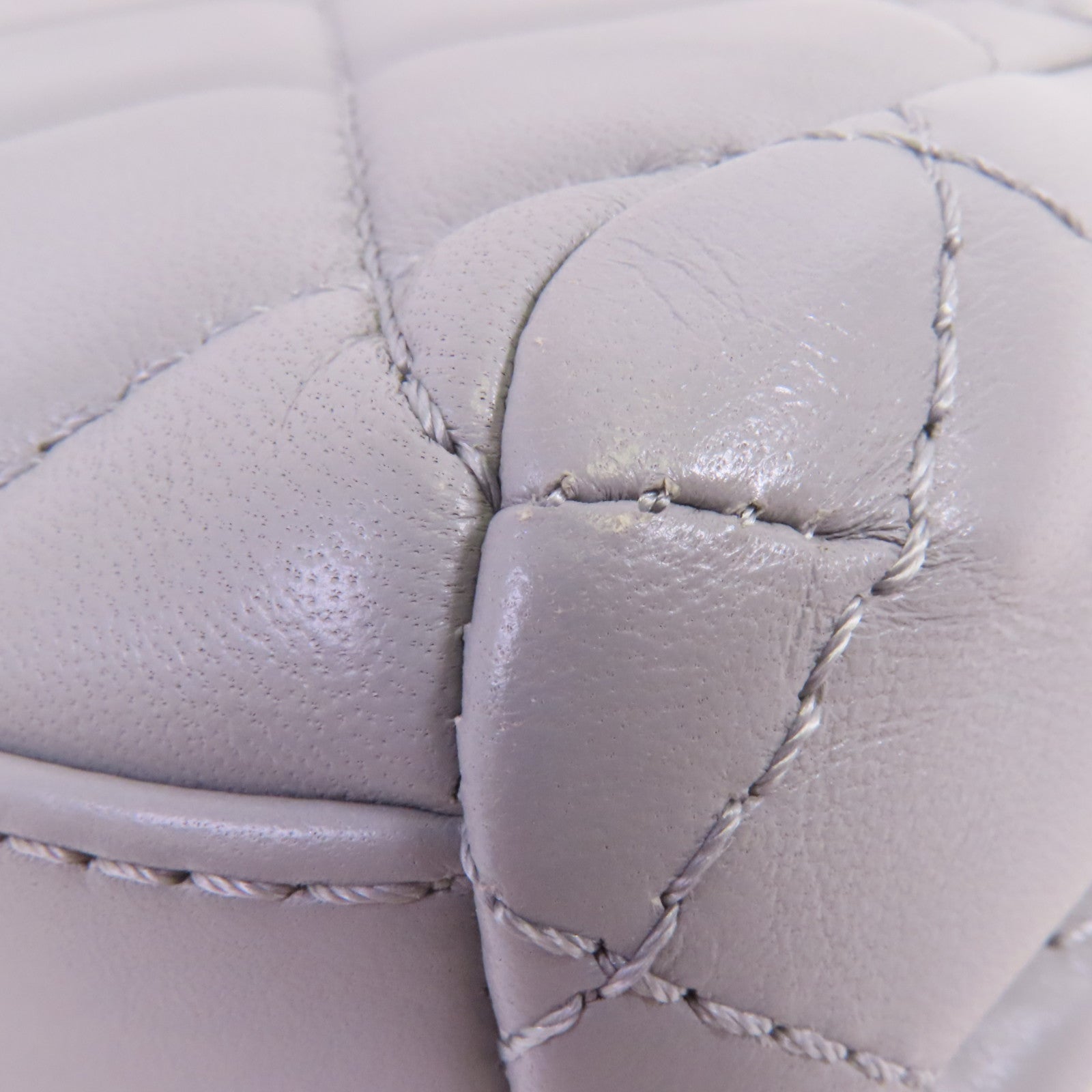 CHANEL 羊皮皮革Chain Shoulder金扣鏈帶肩背袋