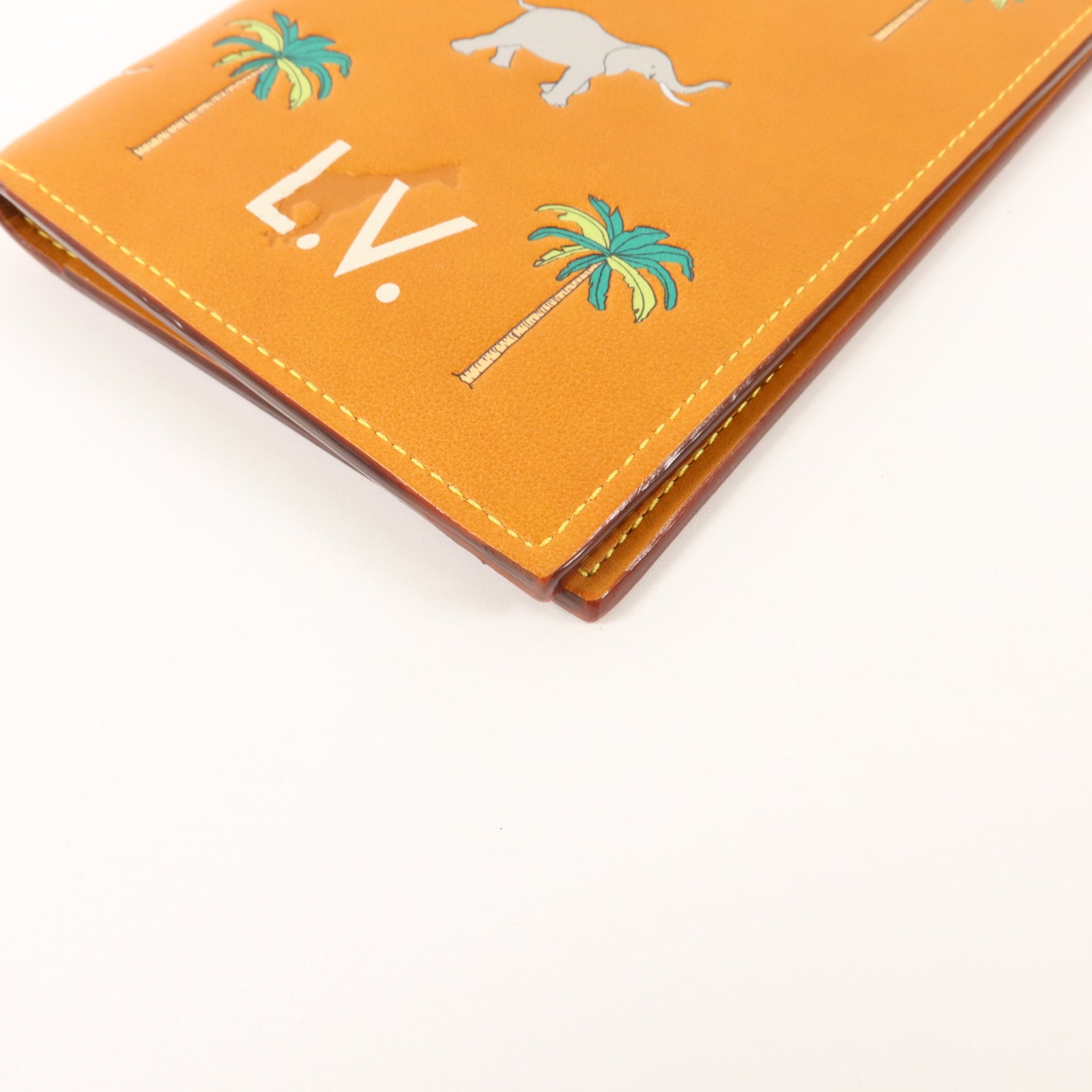 LOUIS VUITTON 牛皮皮革The Darjeeling Limited Passport Cover護照套
