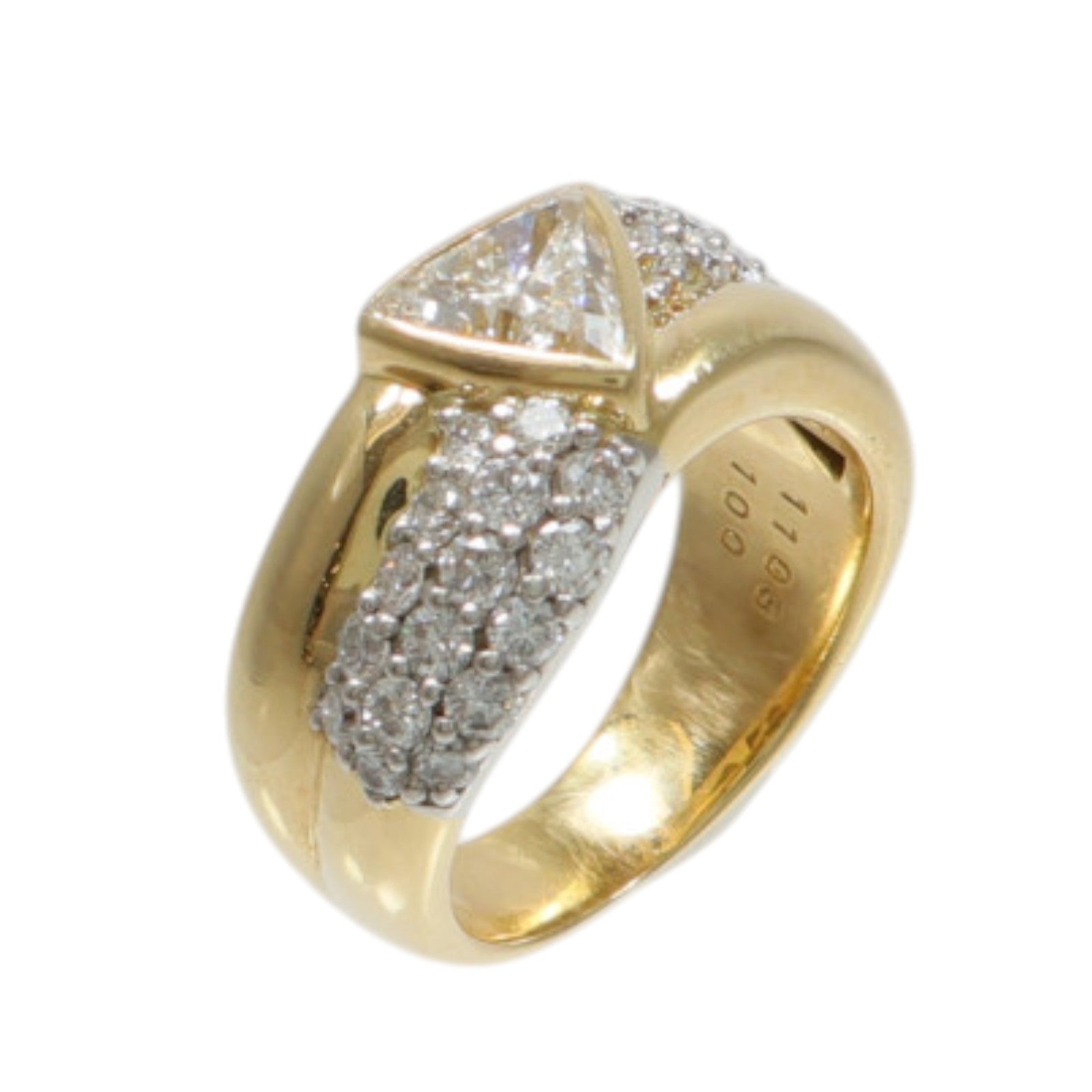 JEWELRY PT900鉑金18K黃金/白金Diamond Ring鑽石戒指