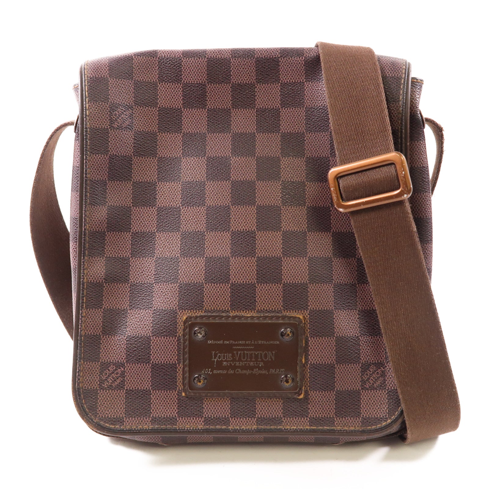LOUIS VUITTON 【激減優惠】Damier Brooklyn PM肩背袋