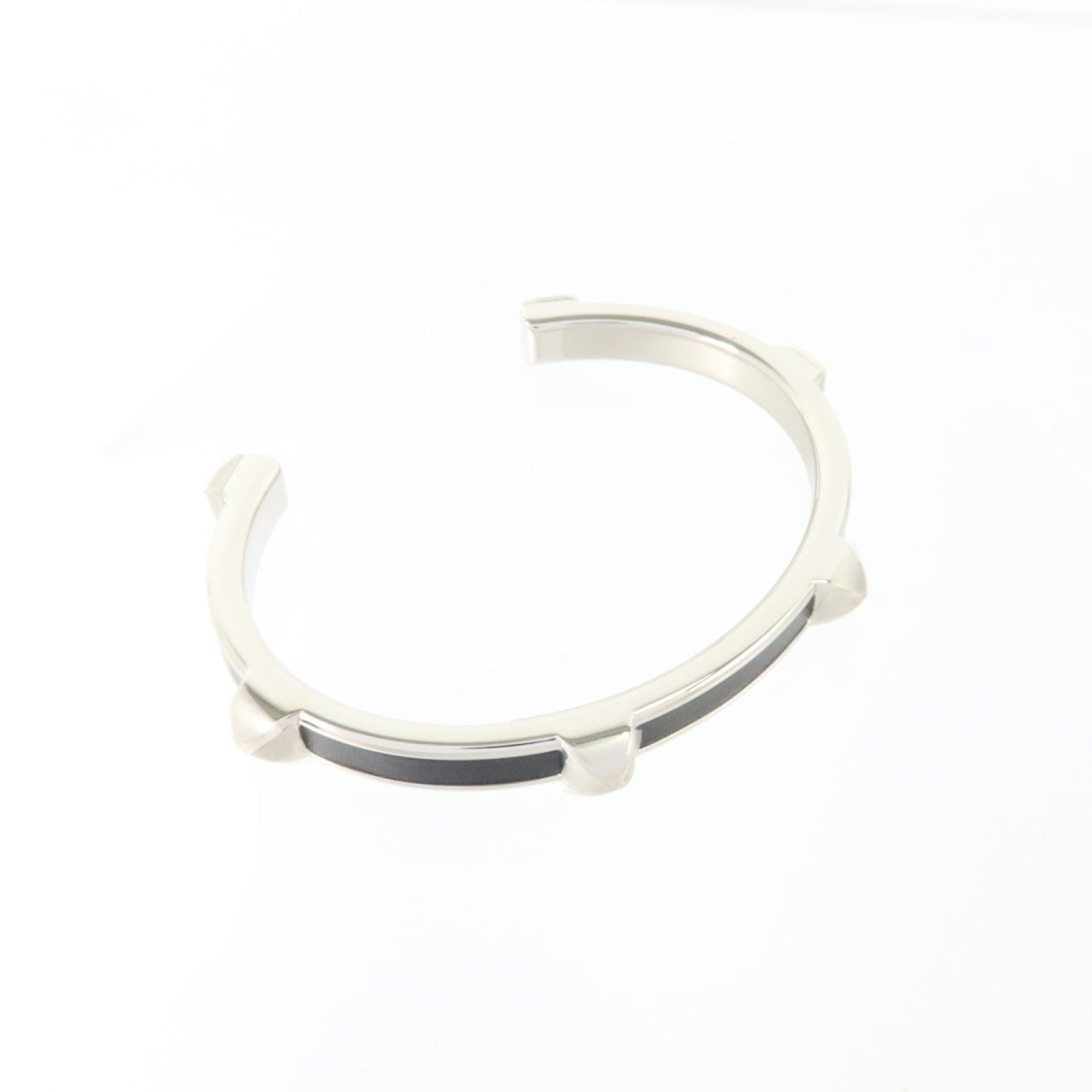 HERMES Box皮革/金屬Athena Bracelet手鏈