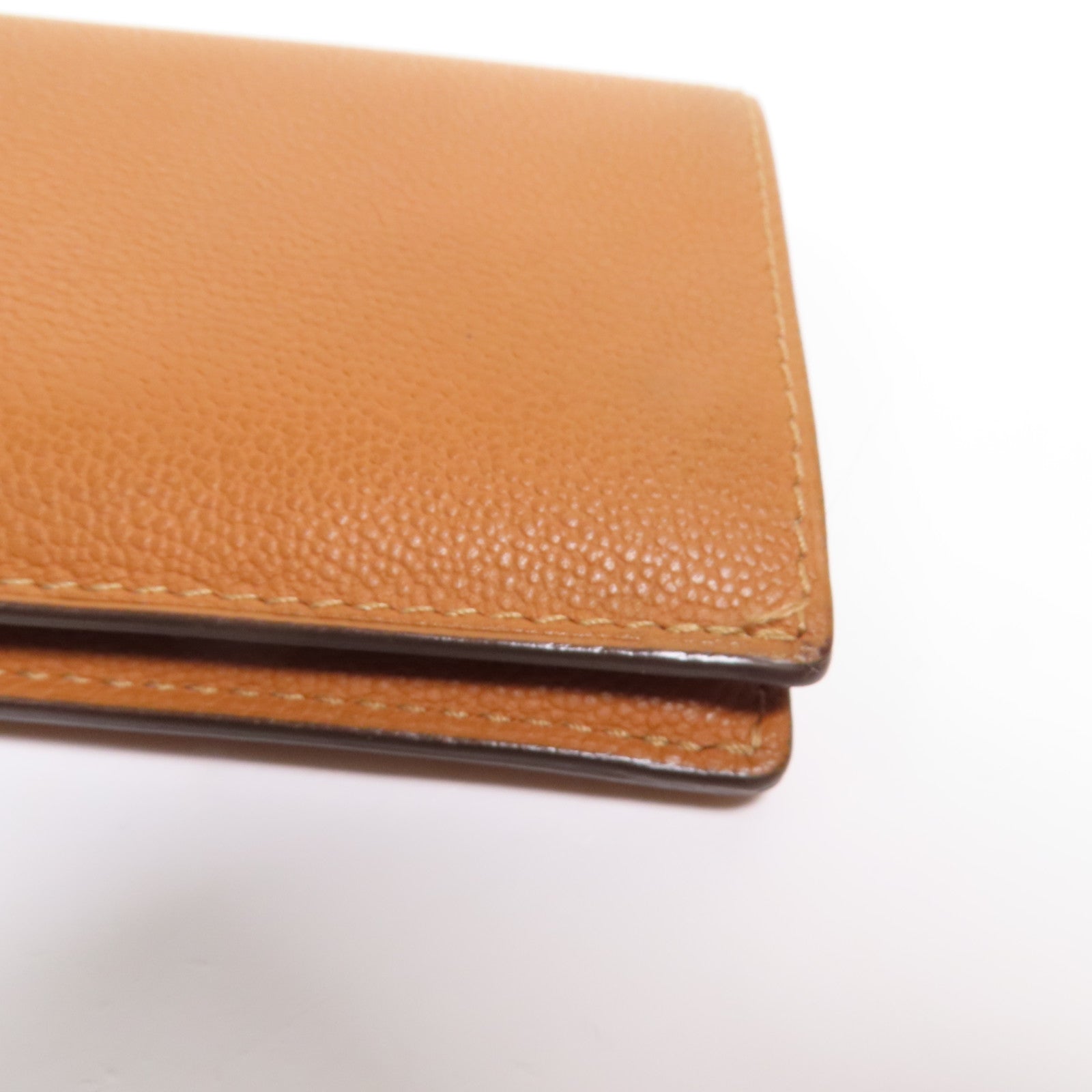 Delvaux 牛皮皮革Mini Livre Wallet錢包